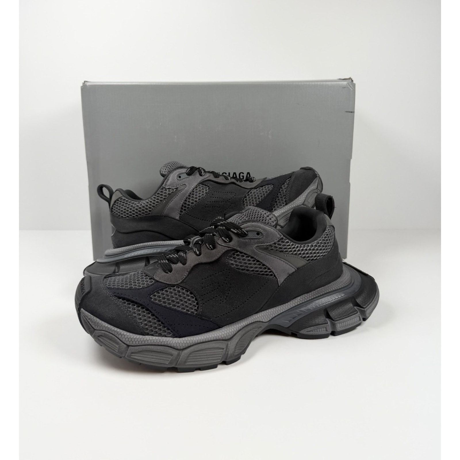 Balenciaga Size 45EU/12US - Balenciaga 3XL Black NEW/RETAIL $1,450! Size US 12 / EU 45 - 2 Thumbnail