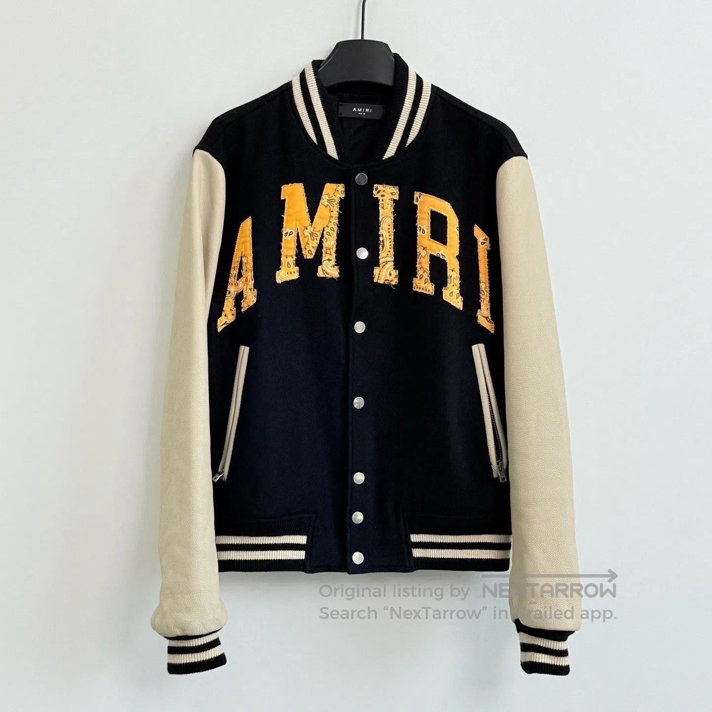 Amiri AMIRI 25FW Logo Patch Baseball Jacket. Size US M / EU 48-50 / 2 - 1 Thumbnail