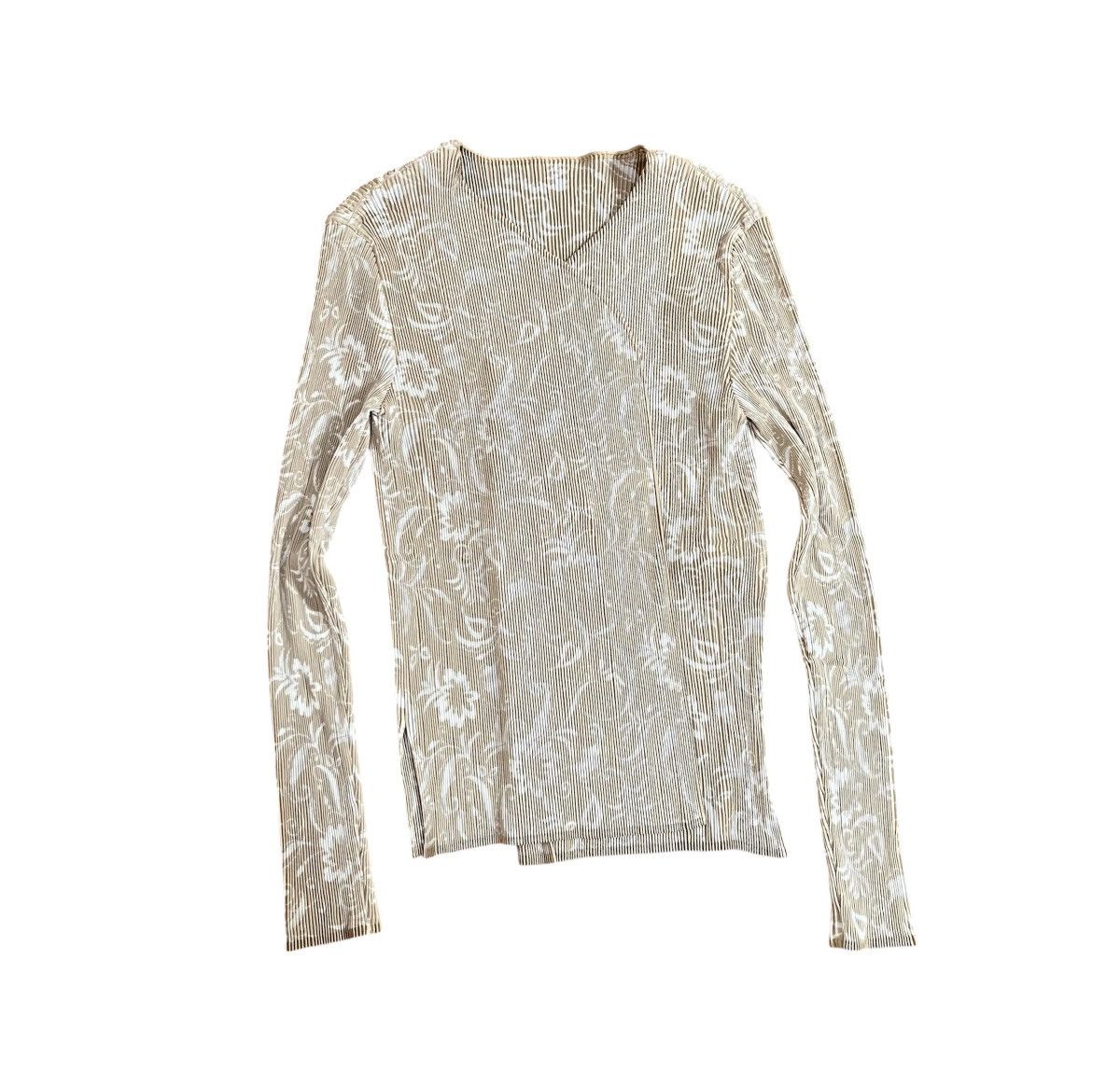 Issey Miyake TAX FREE 🇺🇸 Issey miyake fete pleated floral open cardigan Size S / US 4 / IT 40 - 2 Thumbnail