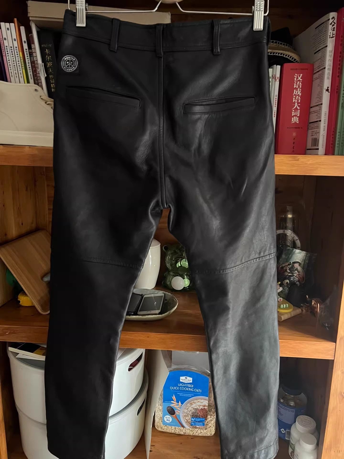 Porter Classic Porter Classic Black Deerskin Leather Pants Size US 38 / EU 54 - 6 Thumbnail