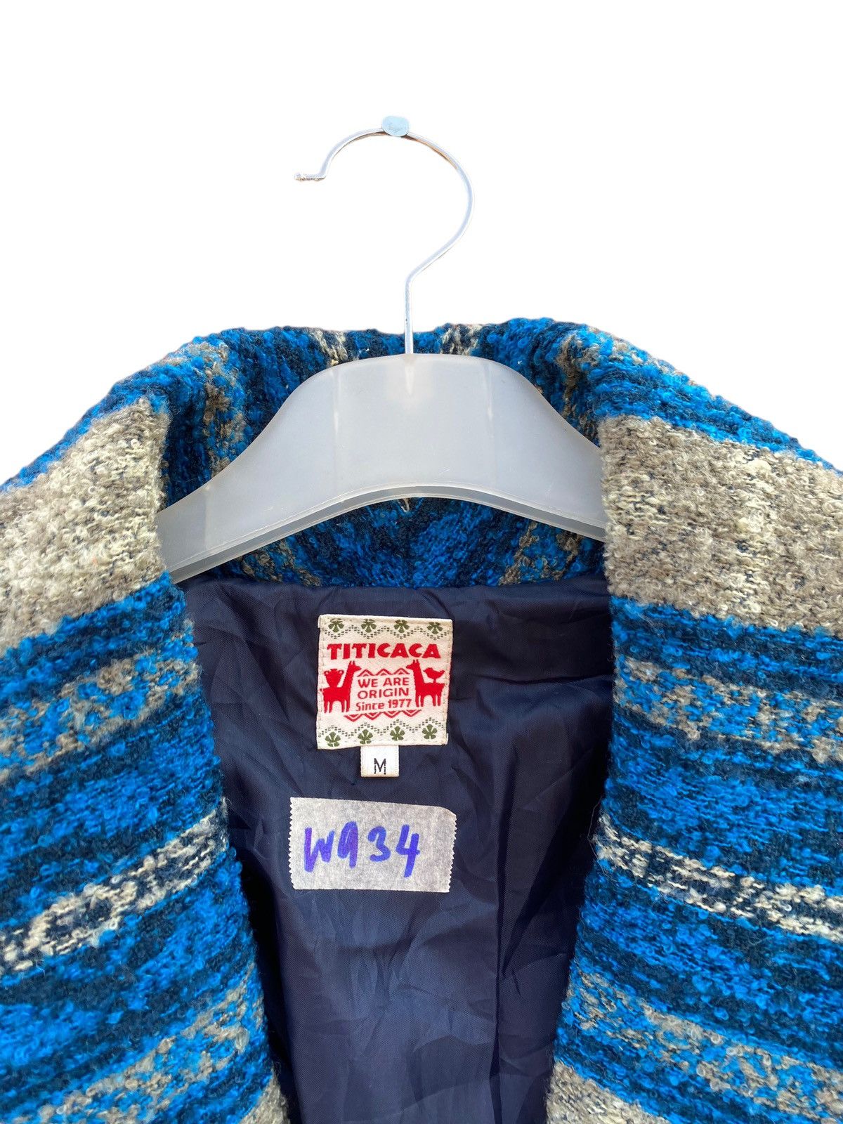 Japanese Brand VINTAGE TITICACA CHIMAYO BLANKET STYLE JACKET Size US M / EU 48-50 / 2 - 3 Thumbnail
