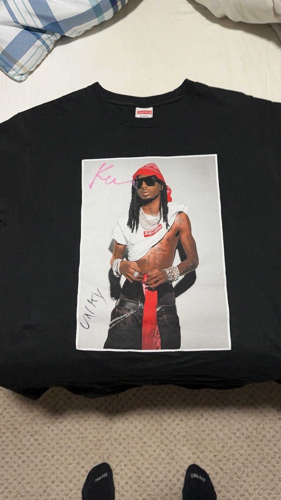 Supreme Supreme PlayboiCarti Tee *SIGNED BY KEN* Size US M / EU 48-50 / 2 - 2 Thumbnail