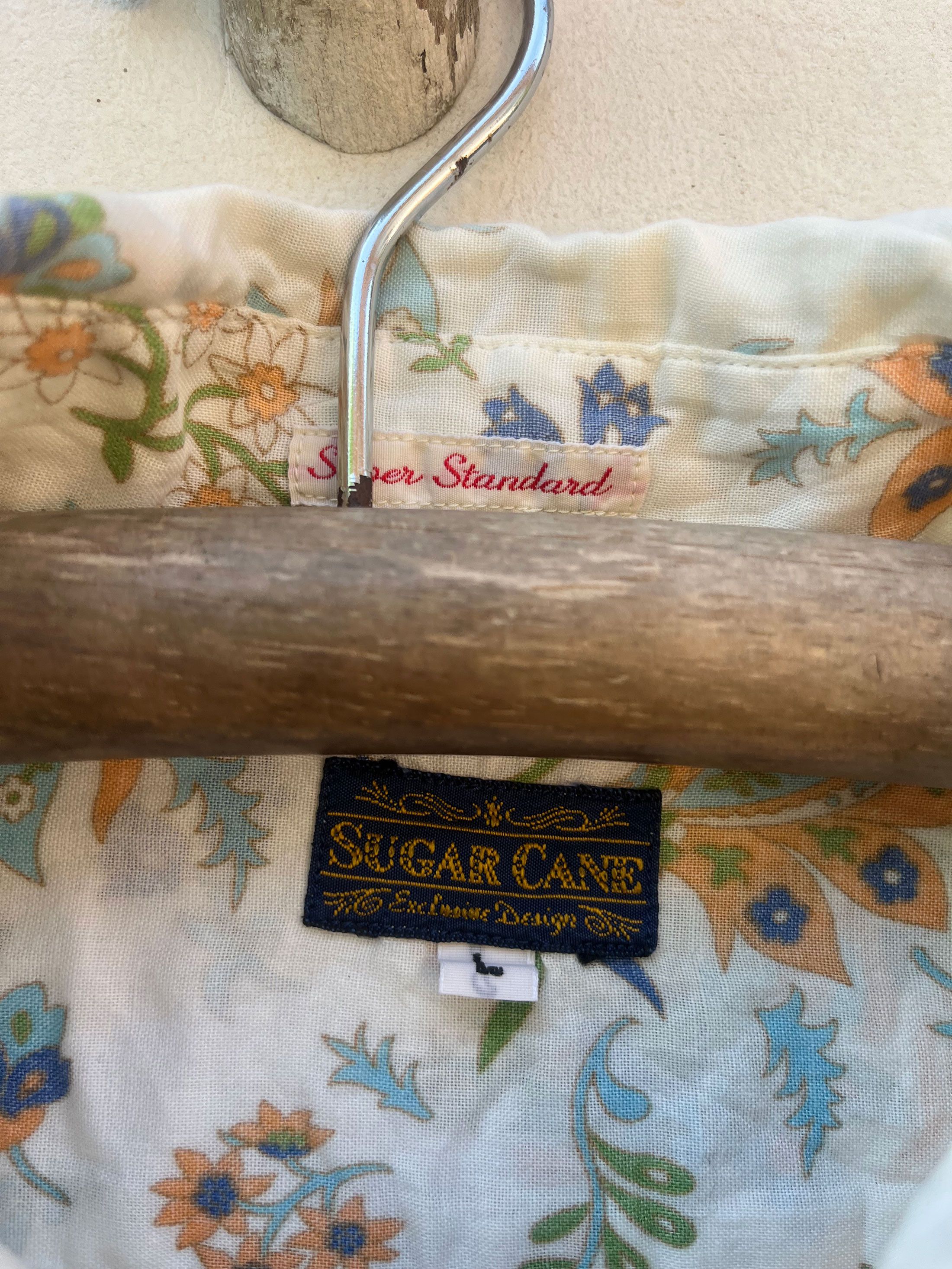 Sugar Cane Sugar Cane Japan Short Sleeve Hawaiian Hawaiian Collared Size US L / EU 52-54 / 3 - 3 Thumbnail
