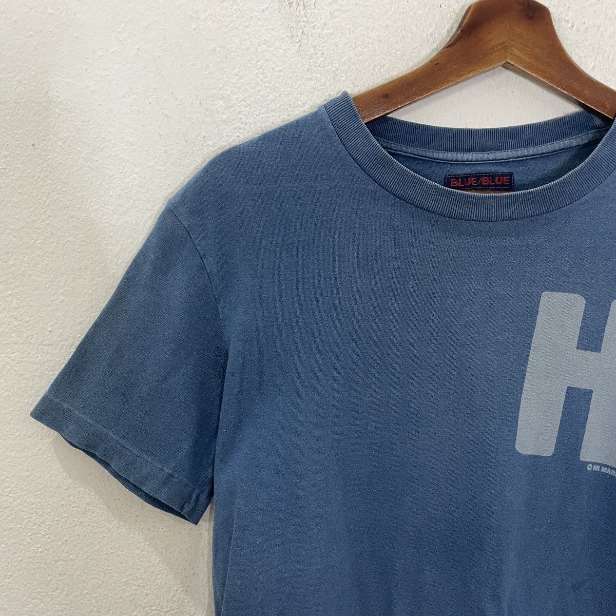 Blue Blue Japan Vintage 90s Blue Blue Japan Tee Size US XS / EU 42 / 0 - 3 Thumbnail
