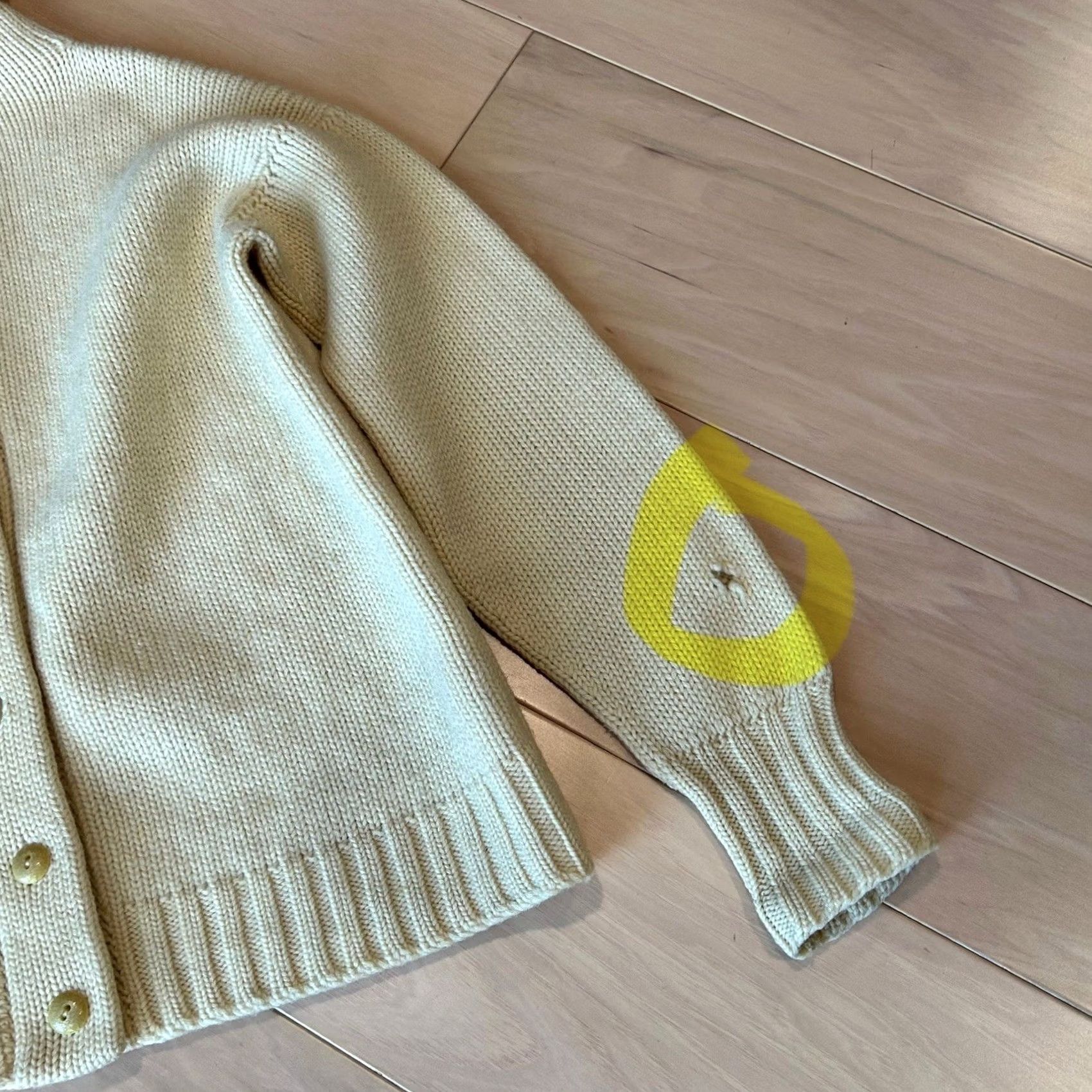 Vintage VINTAGE Neusteters Sports Shop Hooded Cardigan Sweatshirt Wool Ivory Women S Size S / US 4 / IT 40 - 5 Thumbnail