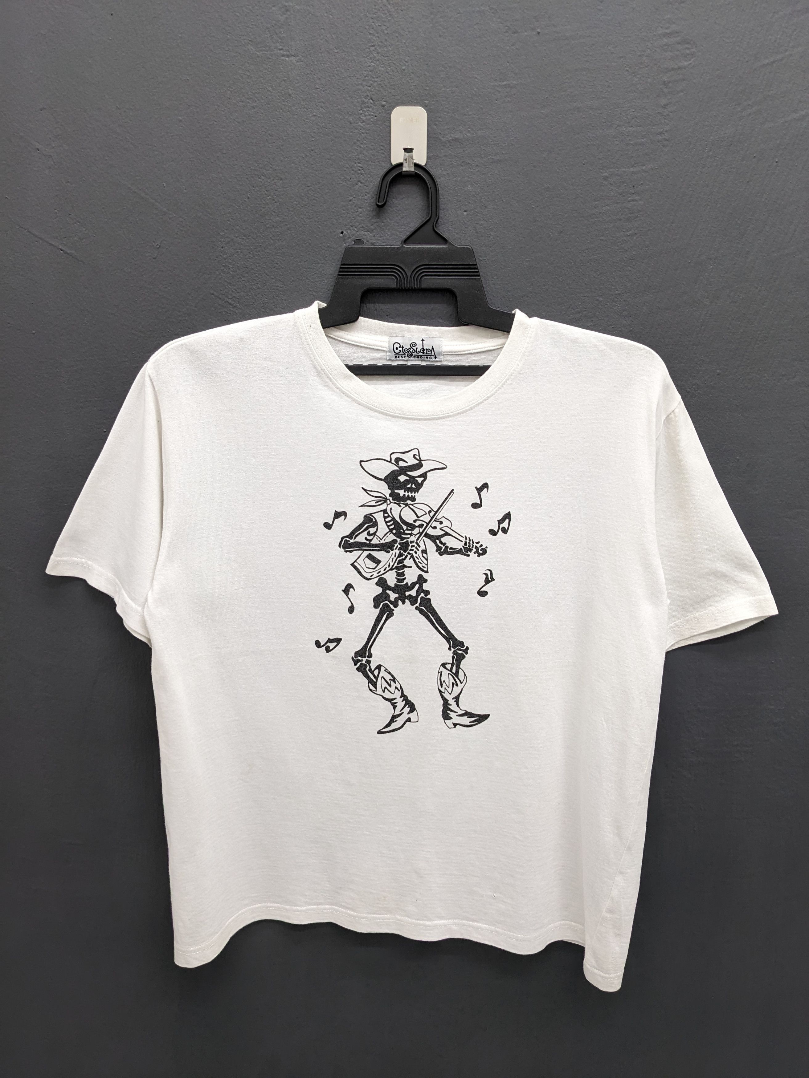 Vintage Vintage Cowboy Rock Tshirt Streetwear Size US M / EU 48-50 / 2 - 2 Thumbnail