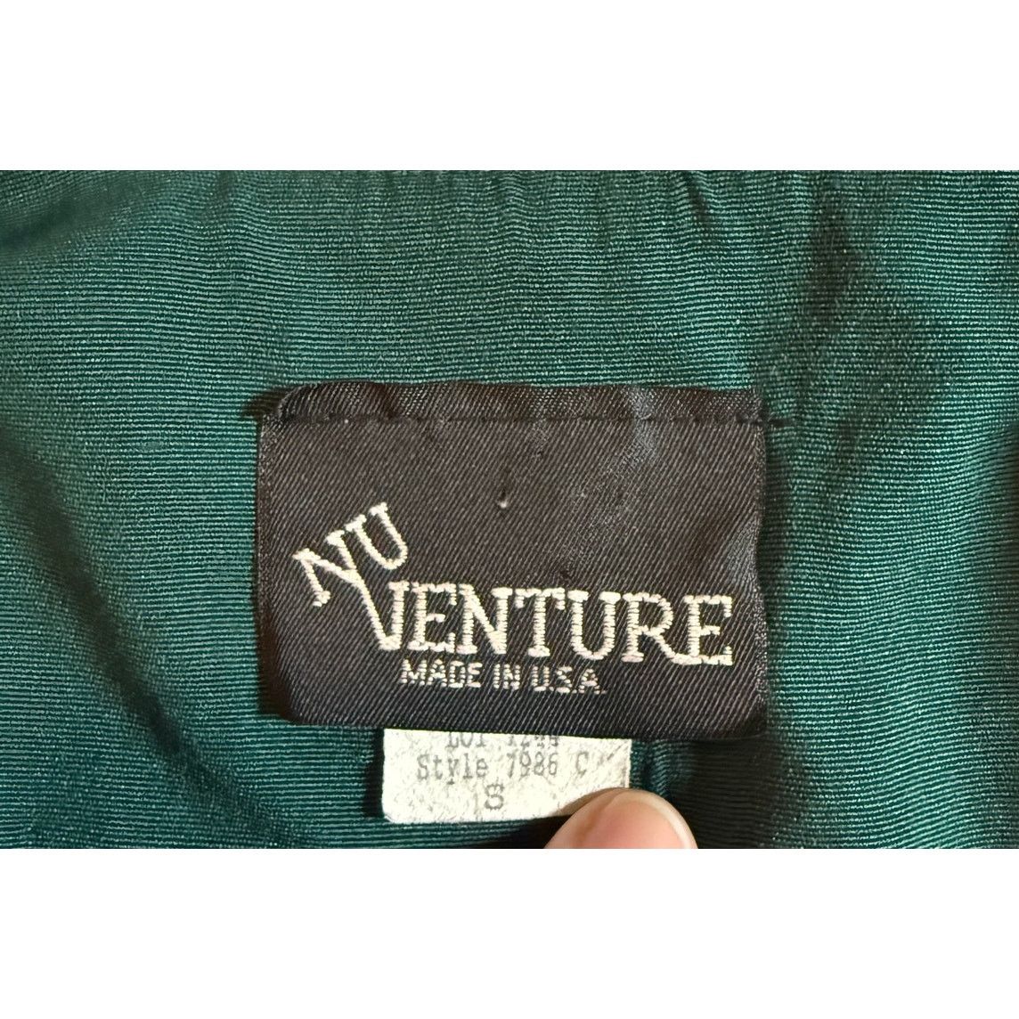 Vintage RARE Vintage 90's Nu Venture Floral Vest and Blouse Size M / US 6-8 / IT 42-44 - 6 Thumbnail