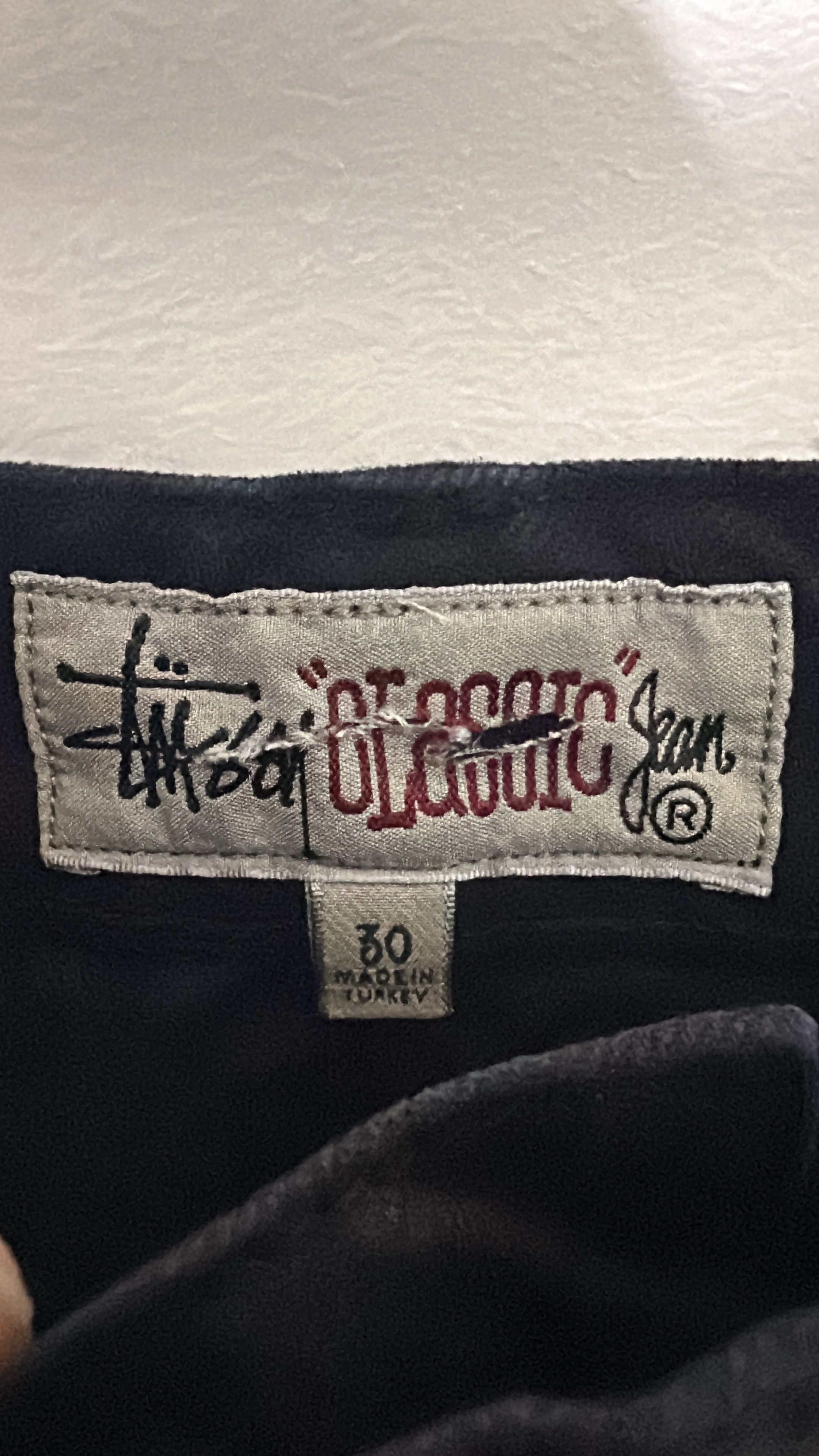 Stussy Stussy Classic Jean Denim Black Size 30 Size US 30 / EU 46 - 7 Thumbnail