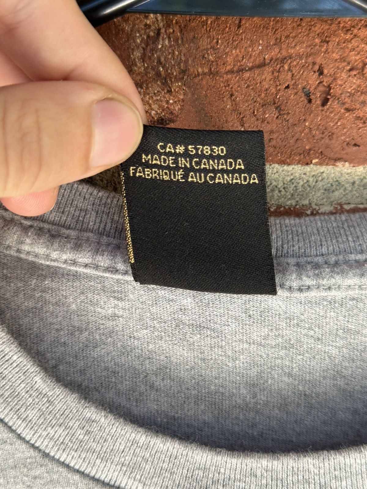 October's Very Own October’s Very Own Grey Collegiate Logo Tee Shirt Size US M / EU 48-50 / 2 - 5 Thumbnail