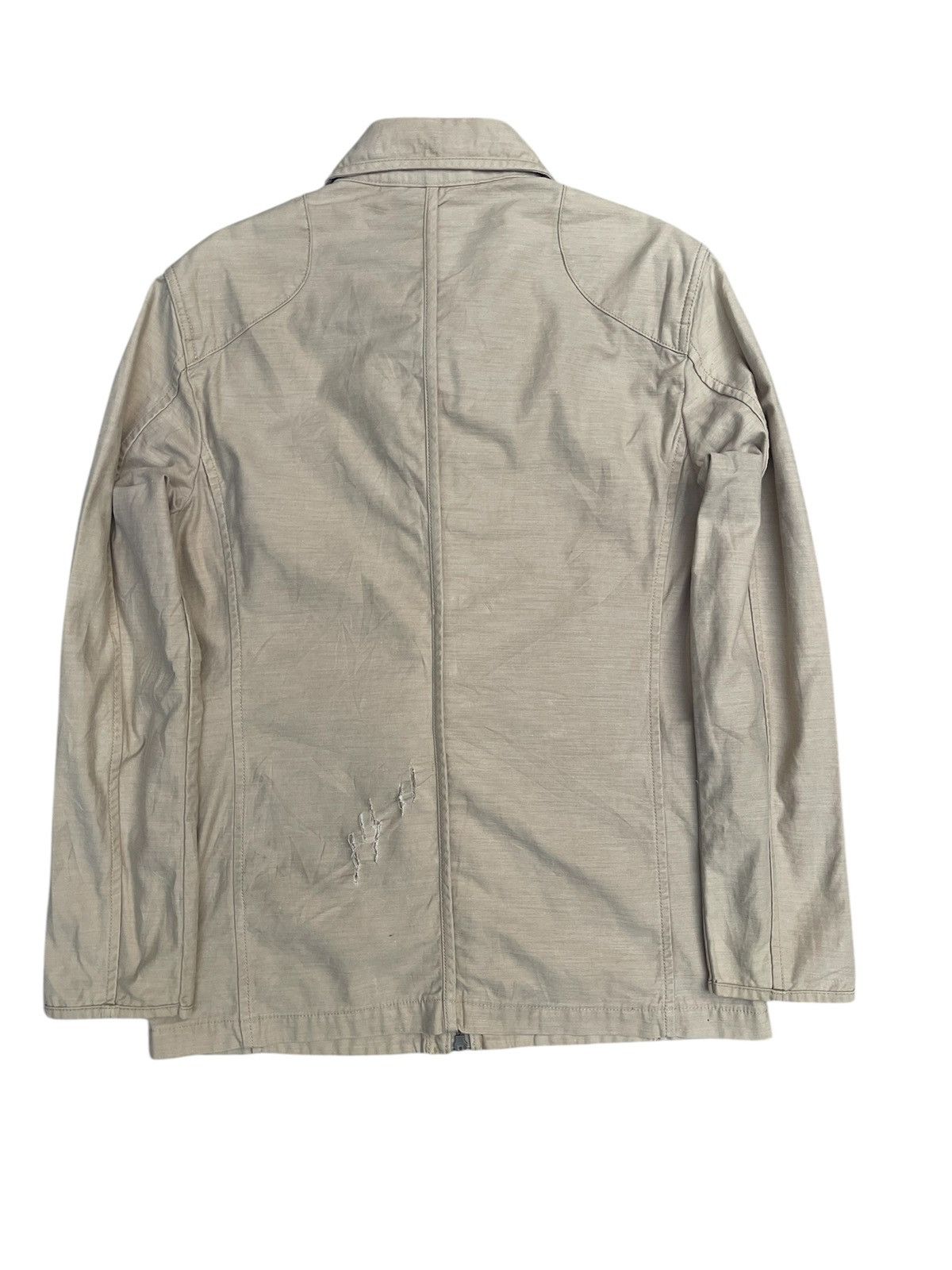 Japanese Brand × Other × Vintage Works Beige Metal Toggle Jacket - Japanese Workwear Style Size US S / EU 44-46 / 1 - 2 Thumbnail