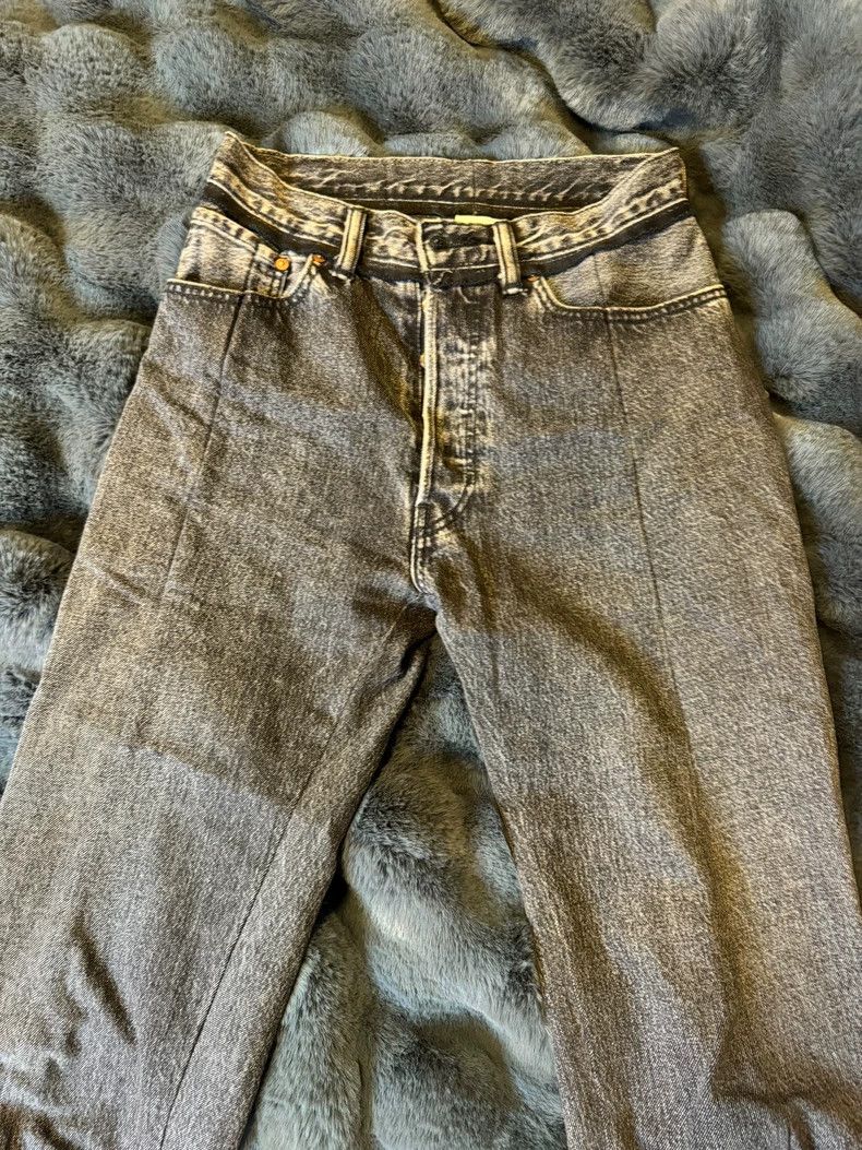 Vetements Vetements SizeM Levis irregular patchwork denim jeans Size US 27 - 3 Thumbnail