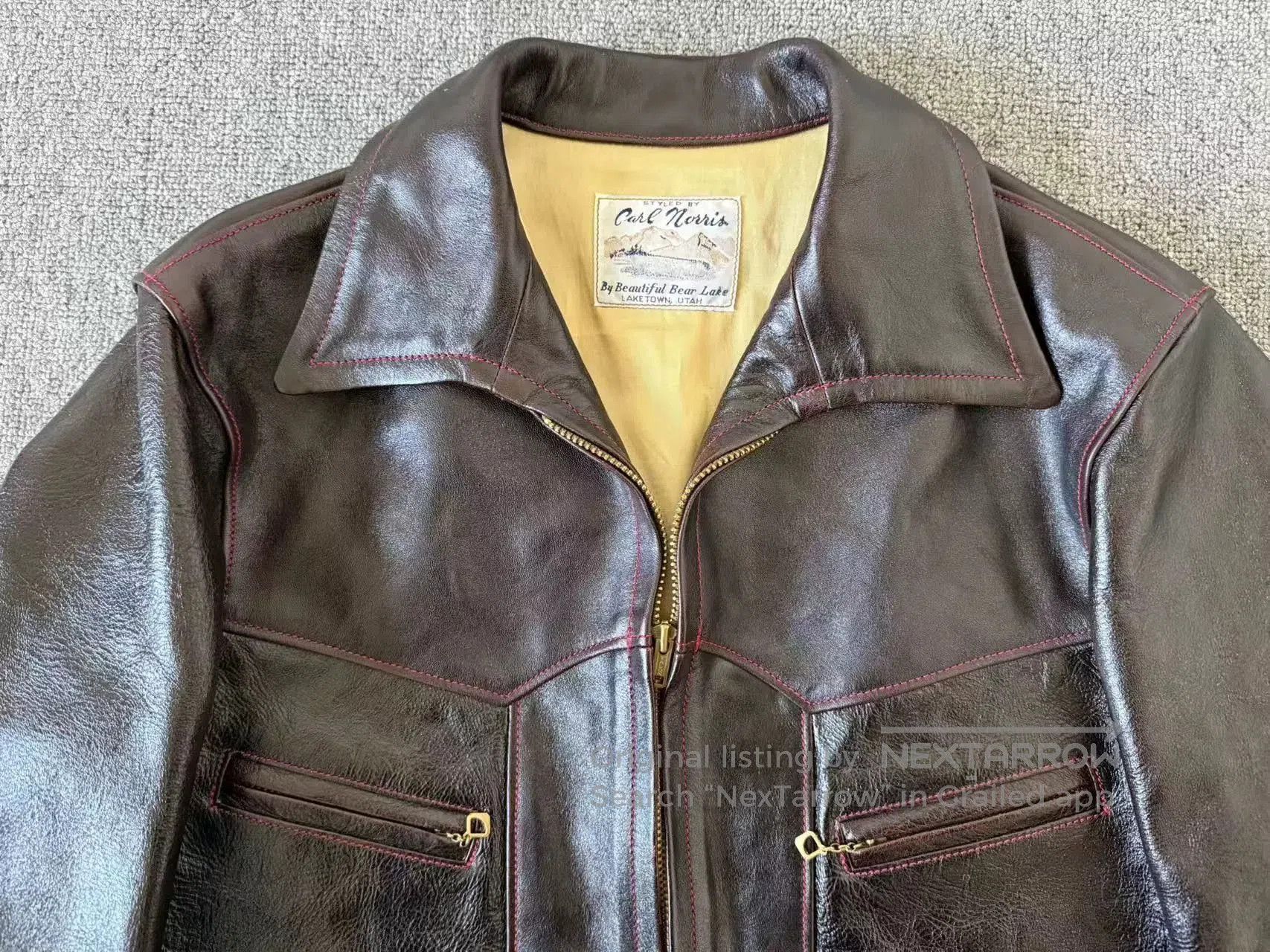 Rainbow Country Rare Rainbow Country Leather Jacket. Size US XXS / EU 40 - 5 Thumbnail
