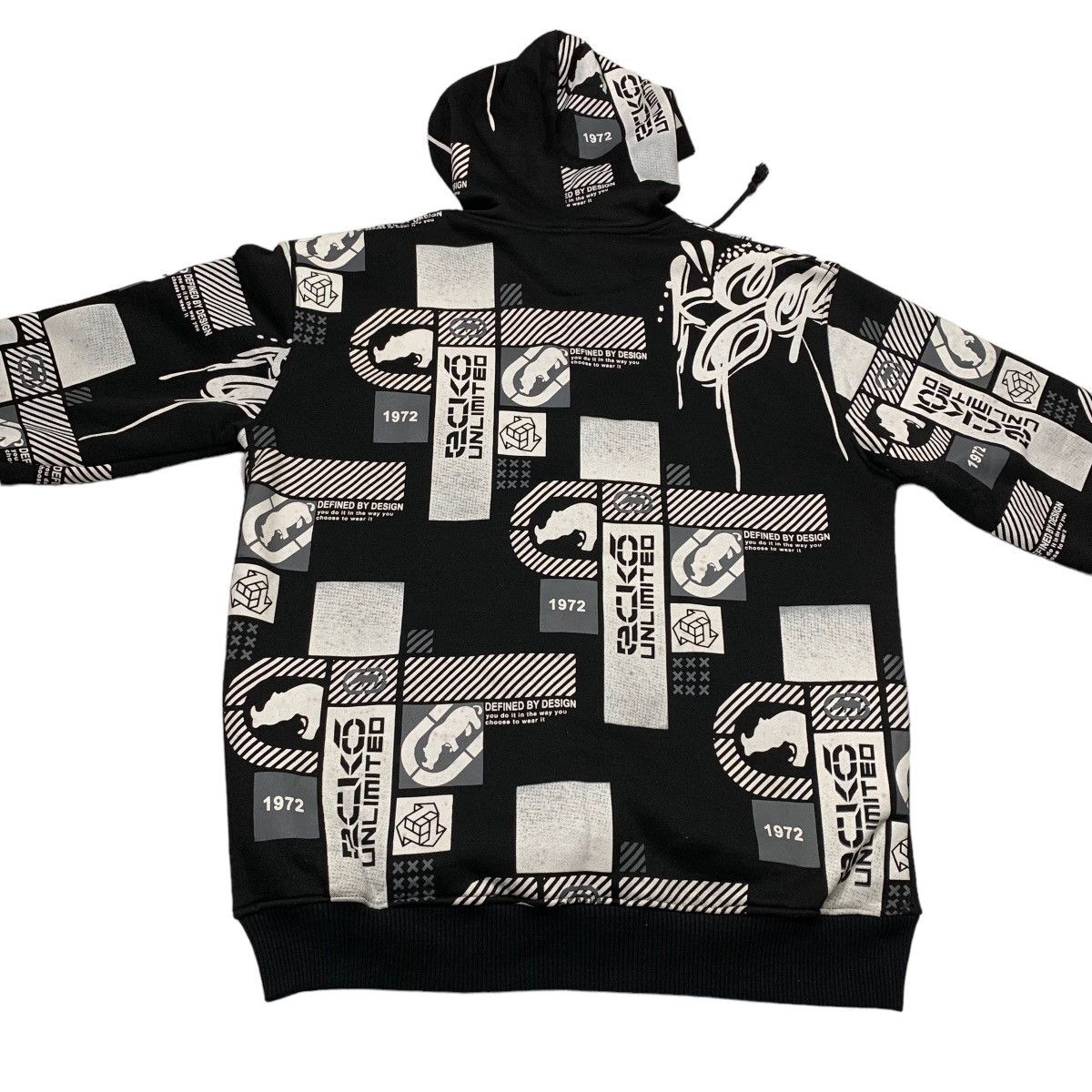 Ecko Unltd. Vintage Ecko Unltd All Over Print Hoodie Size US L / EU 52-54 / 3 - 6 Thumbnail
