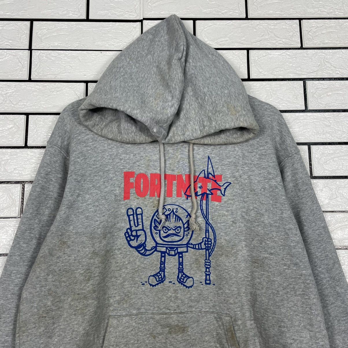 Uniqlo Uniqlo Fortnite Big Logo Hoodie Size US L / EU 52-54 / 3 - 2 Thumbnail
