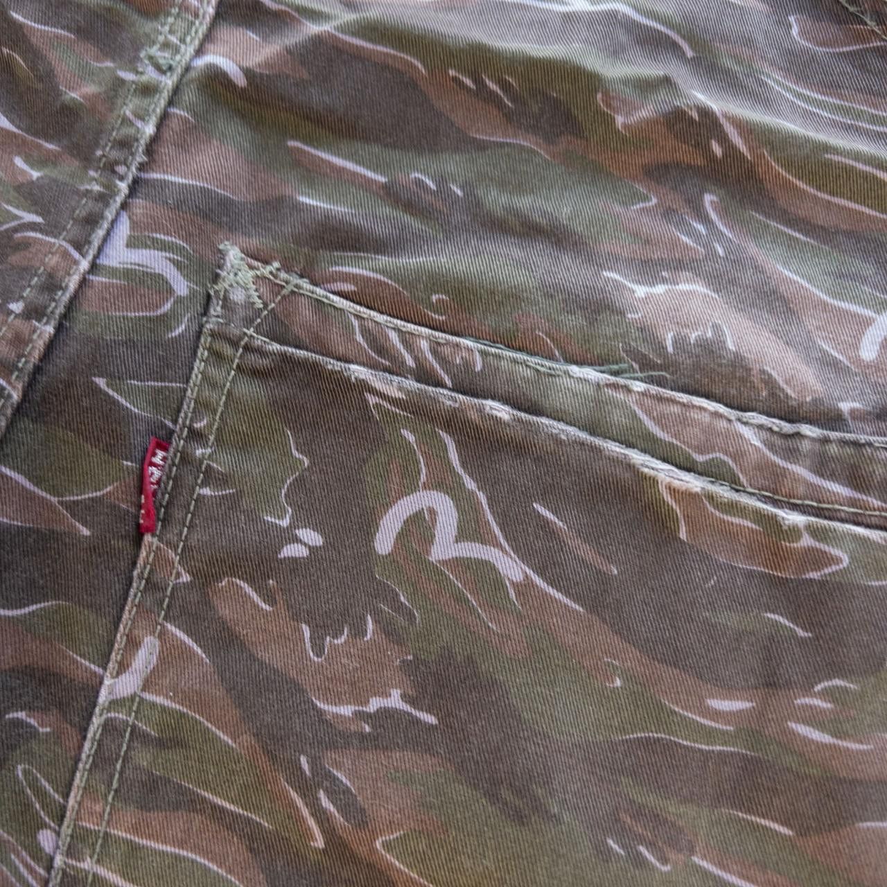 Evisu Vintage Evisu Camo Monogram Dungaress Size W36 Size US 36 / EU 52 - 4 Thumbnail