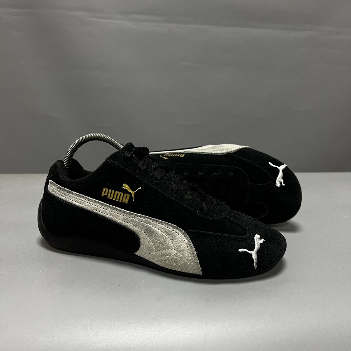 Puma Puma Speedcat OG Suede Y2K Black/White Sneakers Size US 6.5 / IT 36.5 - 1 Thumbnail