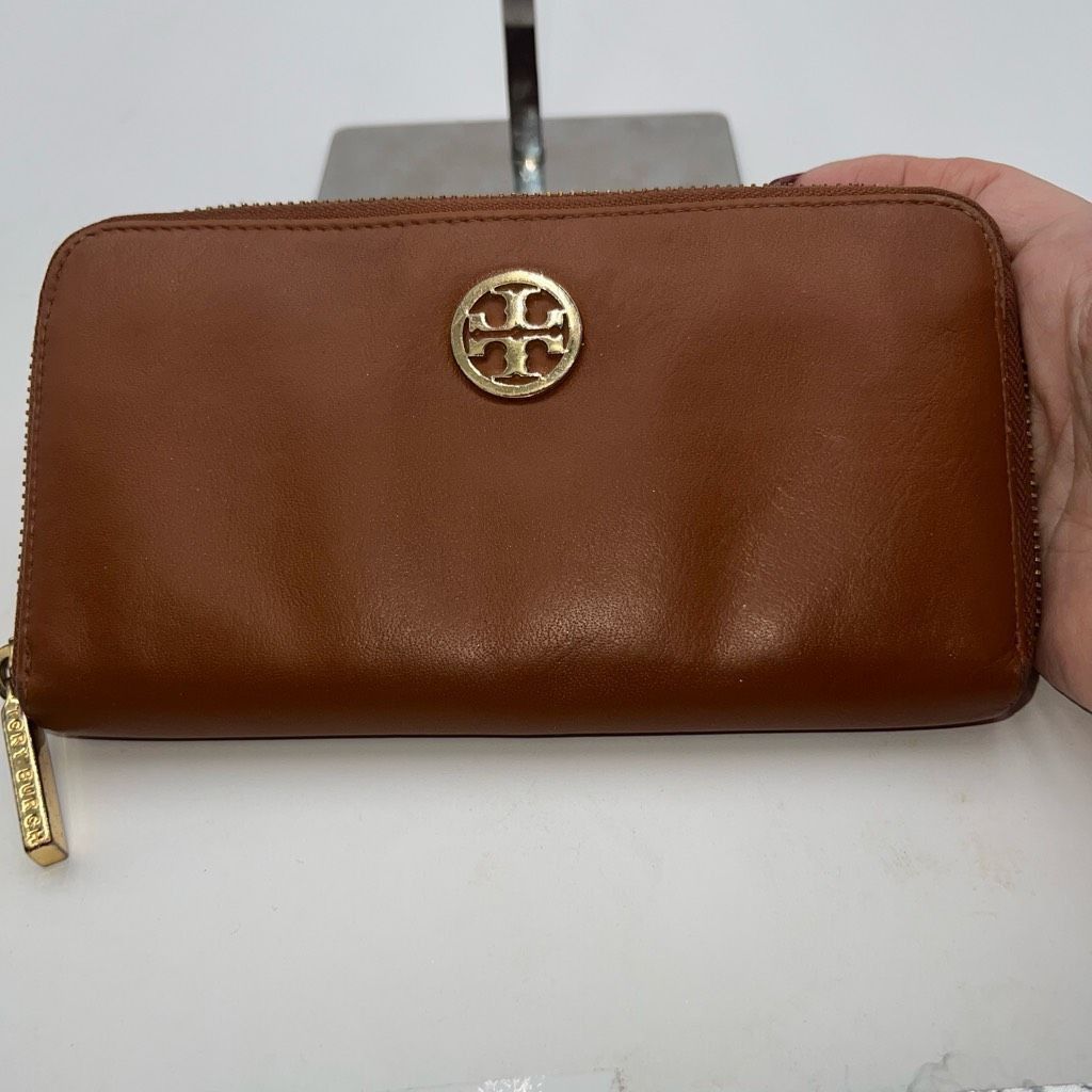 Tory Burch Tory Burch Dena Leather Zip Continental Clutch Wallet Size ONE SIZE - 5 Thumbnail