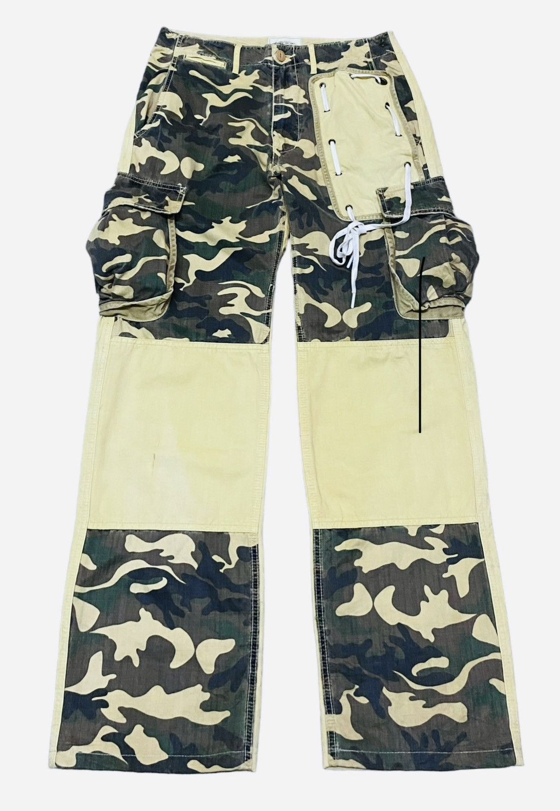 image of Archival Clothing x Avirex Very Vintage Avirex Tactical Pants 1990S in Green/Brown (Size 33)