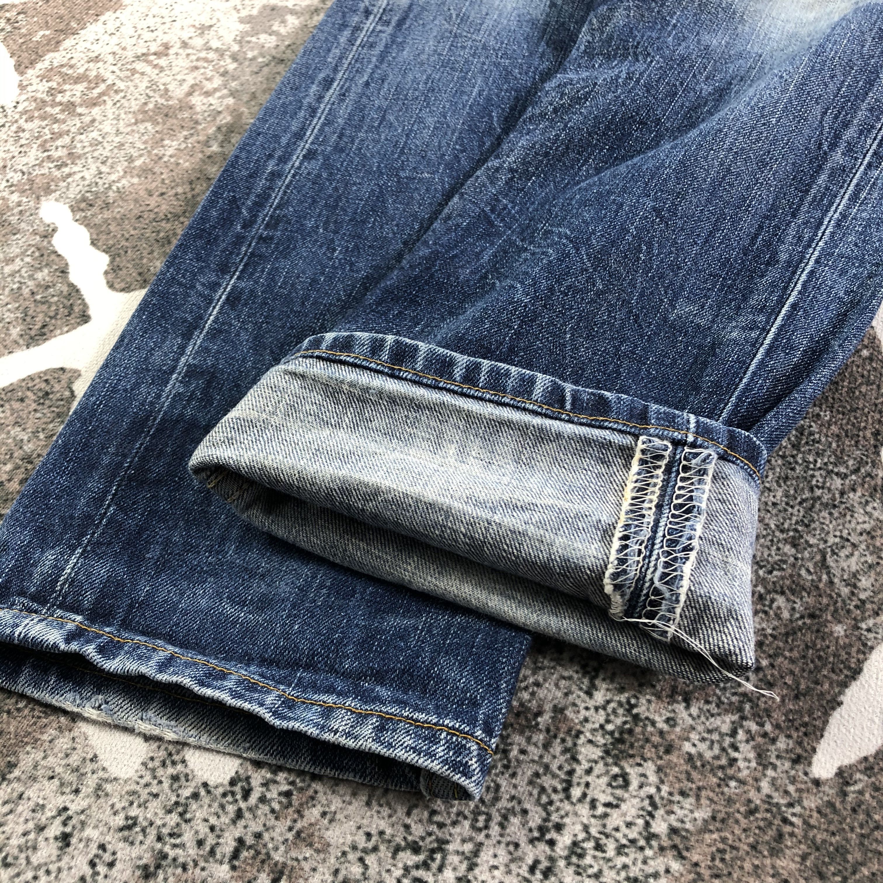 Levi's Vintage Levis 605 Jeans Distress Blue Wash Denim KJ1702 Size US 30 / EU 46 - 7 Thumbnail