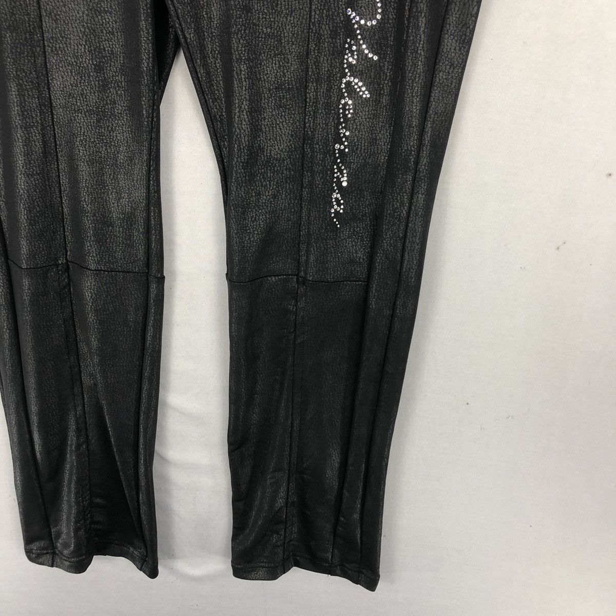 Japanese Brand Valenza Japan Rhinestone Leggings Size 32" / US 10 / IT 46 - 3 Thumbnail