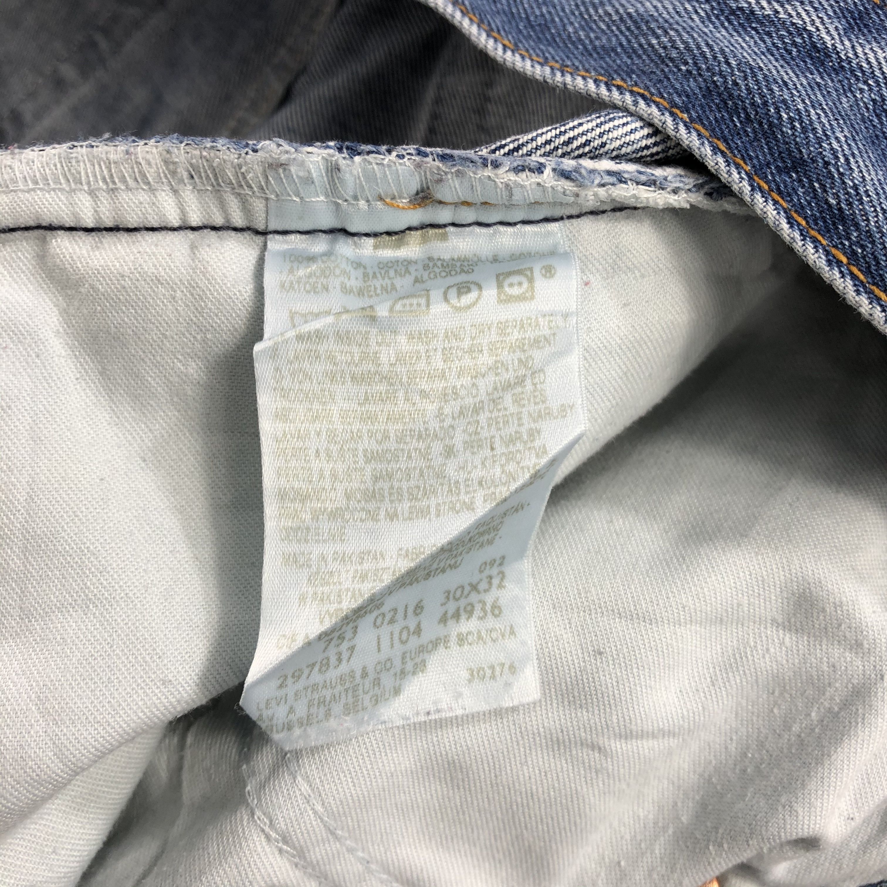 Levi's × Vintage Vintage 90s Blue Wash Levis 753 Jeans-JM2576 Size US 32 / EU 48 - 13 Thumbnail