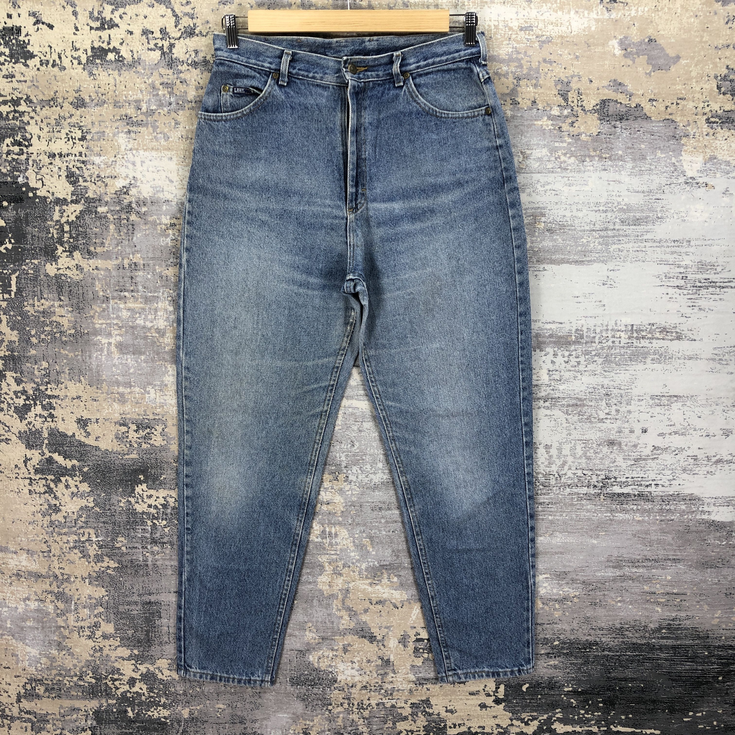 Lee × Vintage Vintage 90s Lee Light Wash Jeans Tapered Lee Sunfaded Denim Size US 30 / EU 46 - 1 Thumbnail