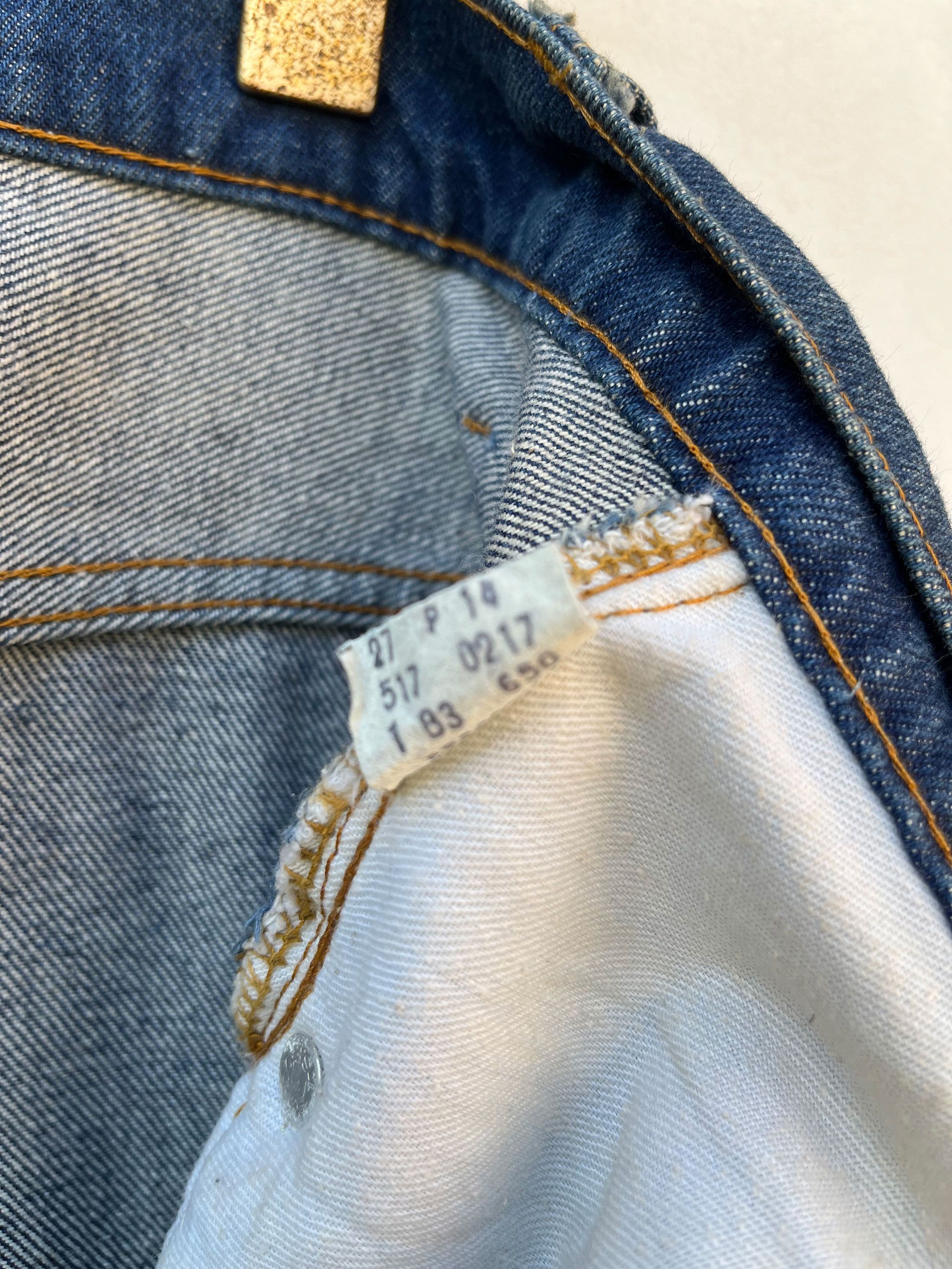 Levi's Vintage Clothing True Vintage Levis 517 Zipper Fly Flared Size US 32 / EU 48 - 12 Thumbnail