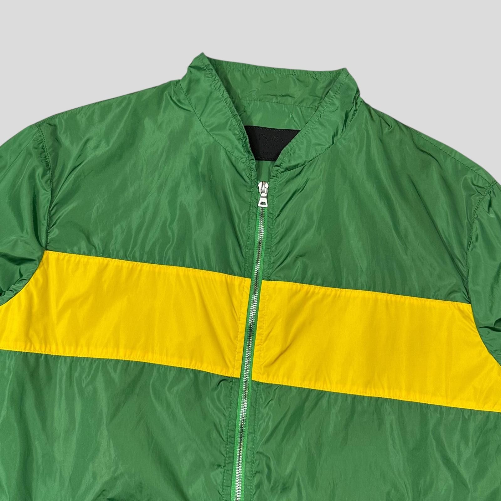 Prada Prada Milano SS00 Green Nylon Panelled Windbreaker Jacket L Size US L / EU 52-54 / 3 - 2 Thumbnail
