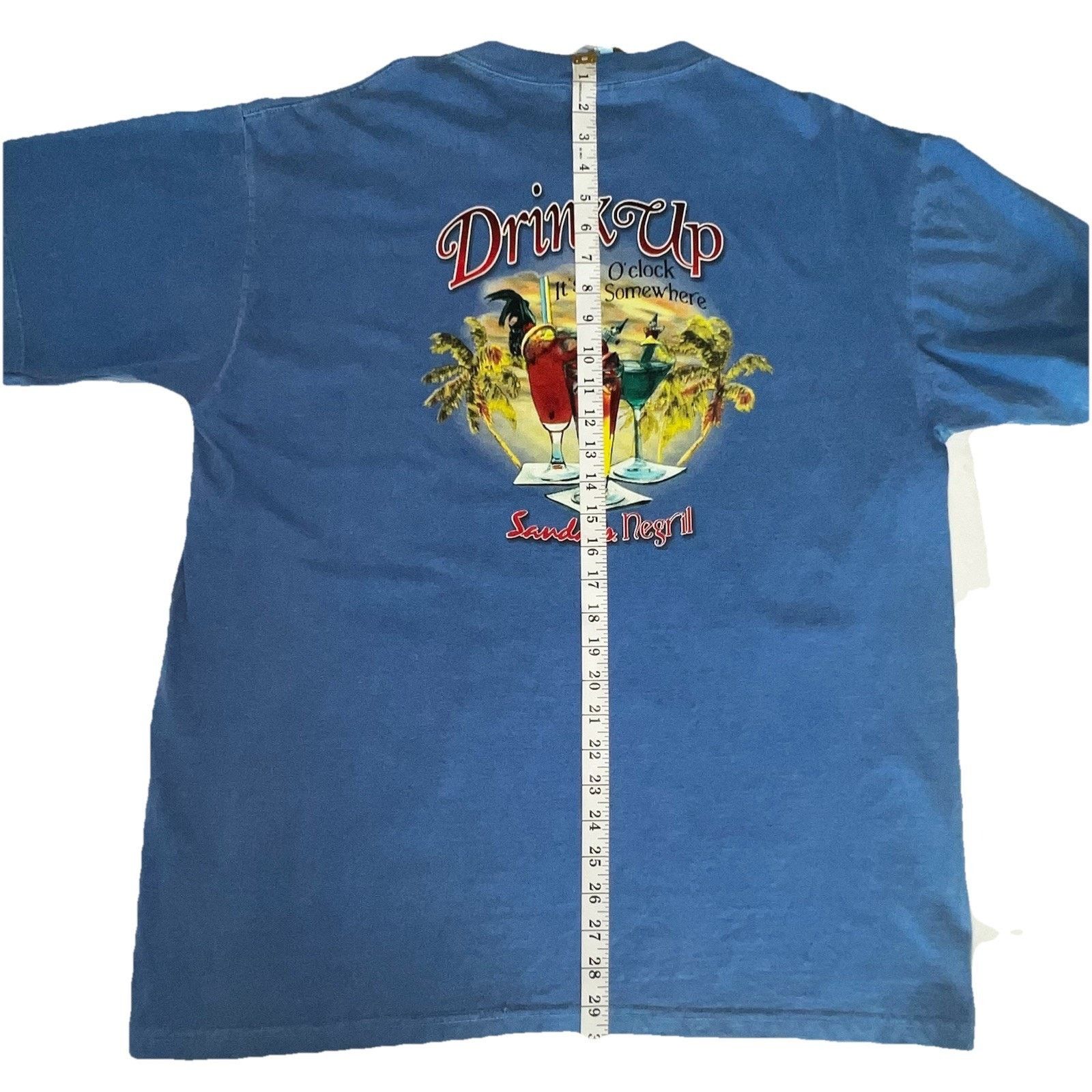 Other Sandals Negril Jamaica 5 O’Clock Somewhere T Shirt LG NWT Size US L / EU 52-54 / 3 - 6 Thumbnail