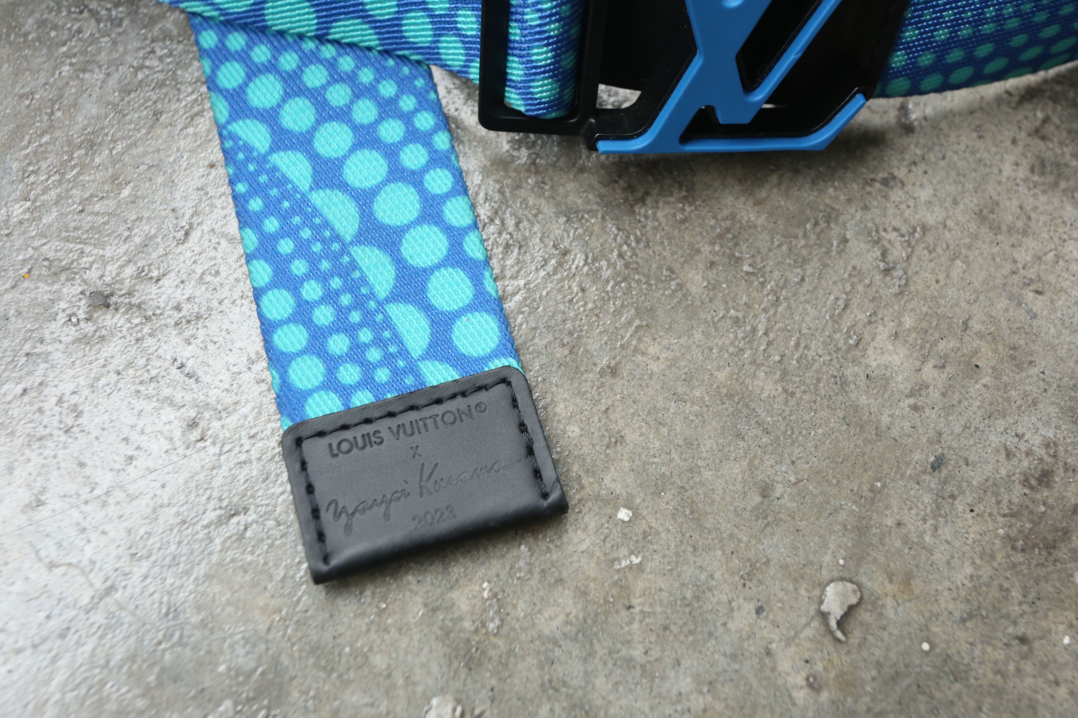 Louis Vuitton × Yayoi Kusama Louis Vuitton - Yayoi Kusama - 2023 - Pumpkin Webbing Belt Size ONE SIZE - 3 Thumbnail