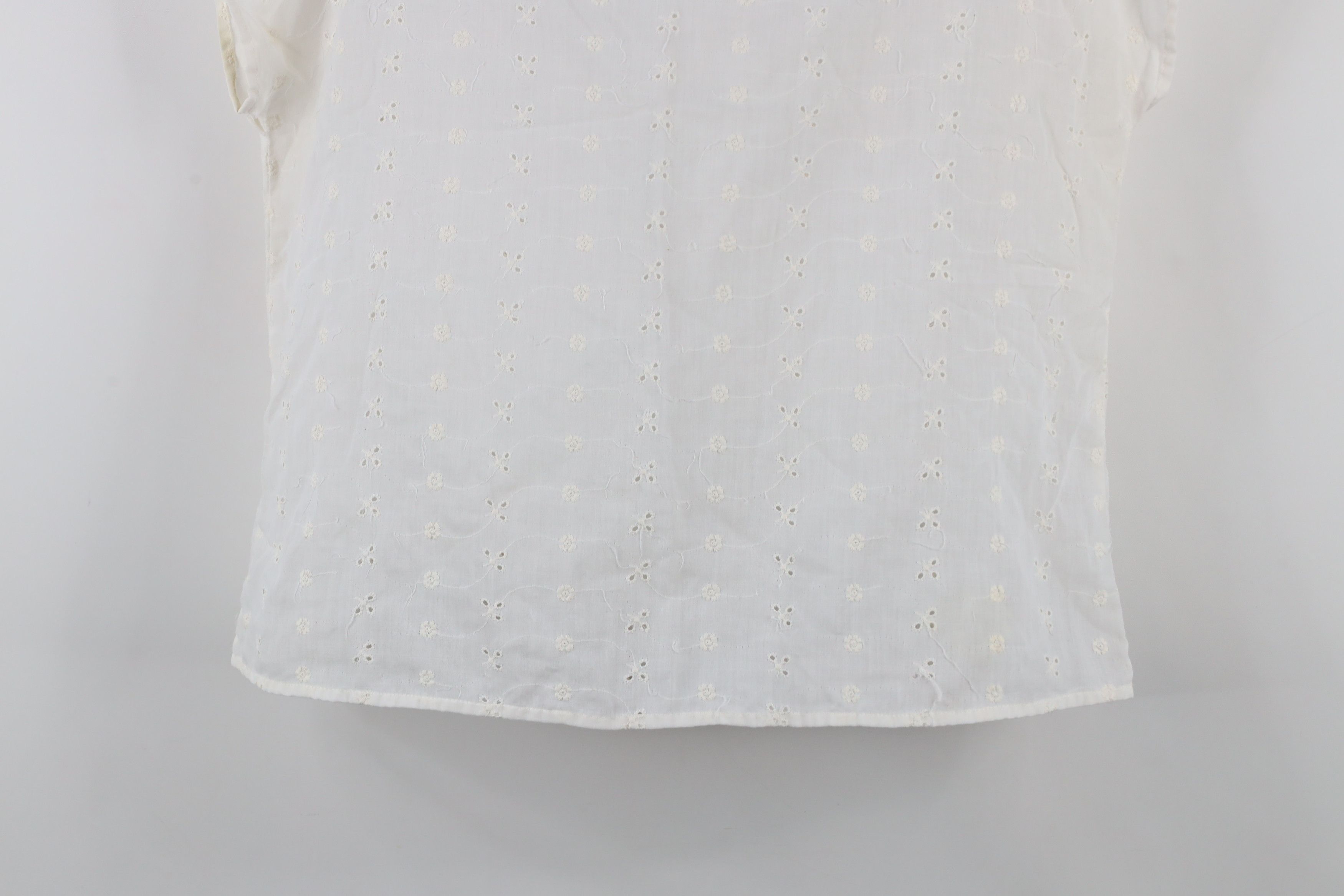 Vintage Vintage 80s Streetwear Cuffed Collar Dolman Sleeve Shirt Size XXL / US 16-18 / IT 52-54 - 13 Thumbnail