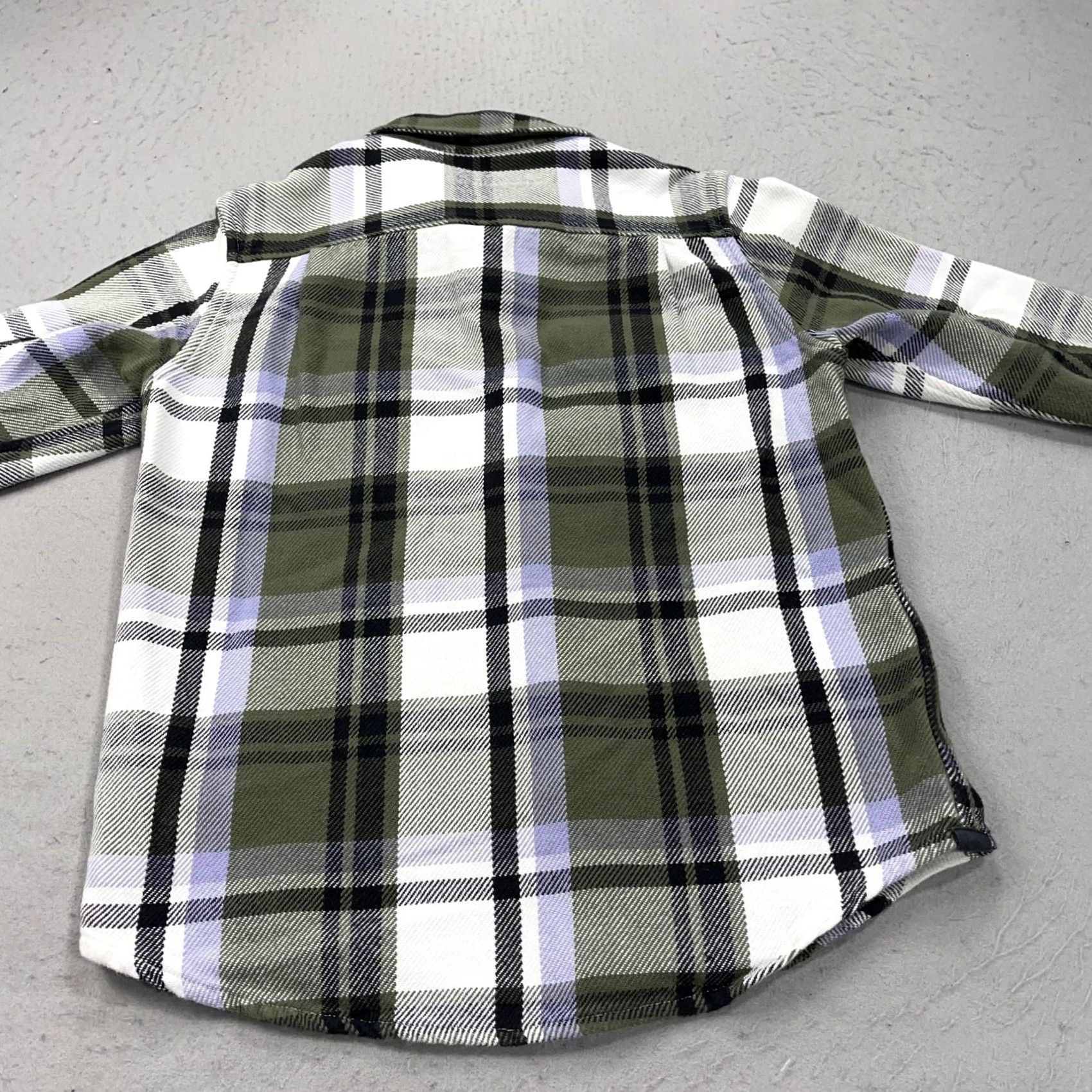 Outerknown Outerknown Blanket Shirt Mens M Green Plaid 100% Cotton Flannel Surf Casual Shirt Size US M / EU 48-50 / 2 - 6 Thumbnail