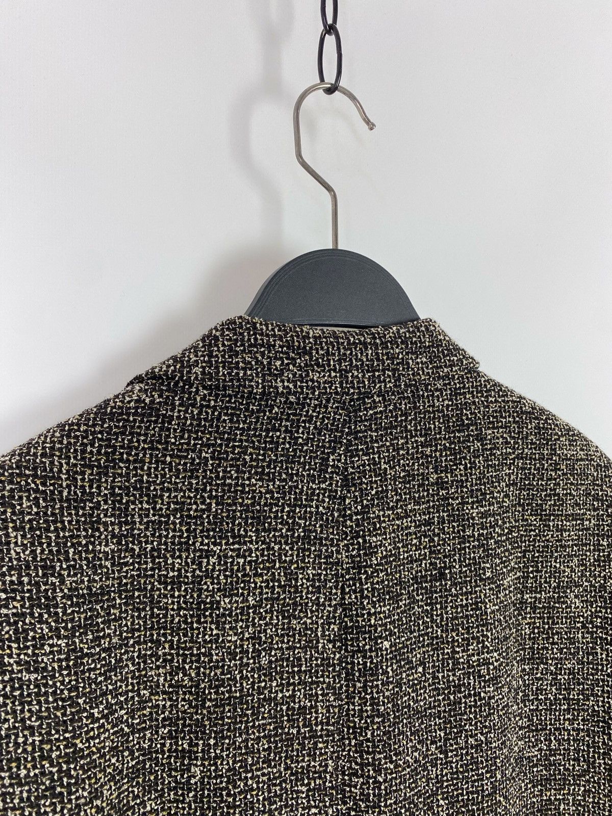 Hugo Boss Y2K Vintage Hugo Boss Wool Woven Textured Blazer Jacket Size US M / EU 48-50 / 2 - 12 Thumbnail