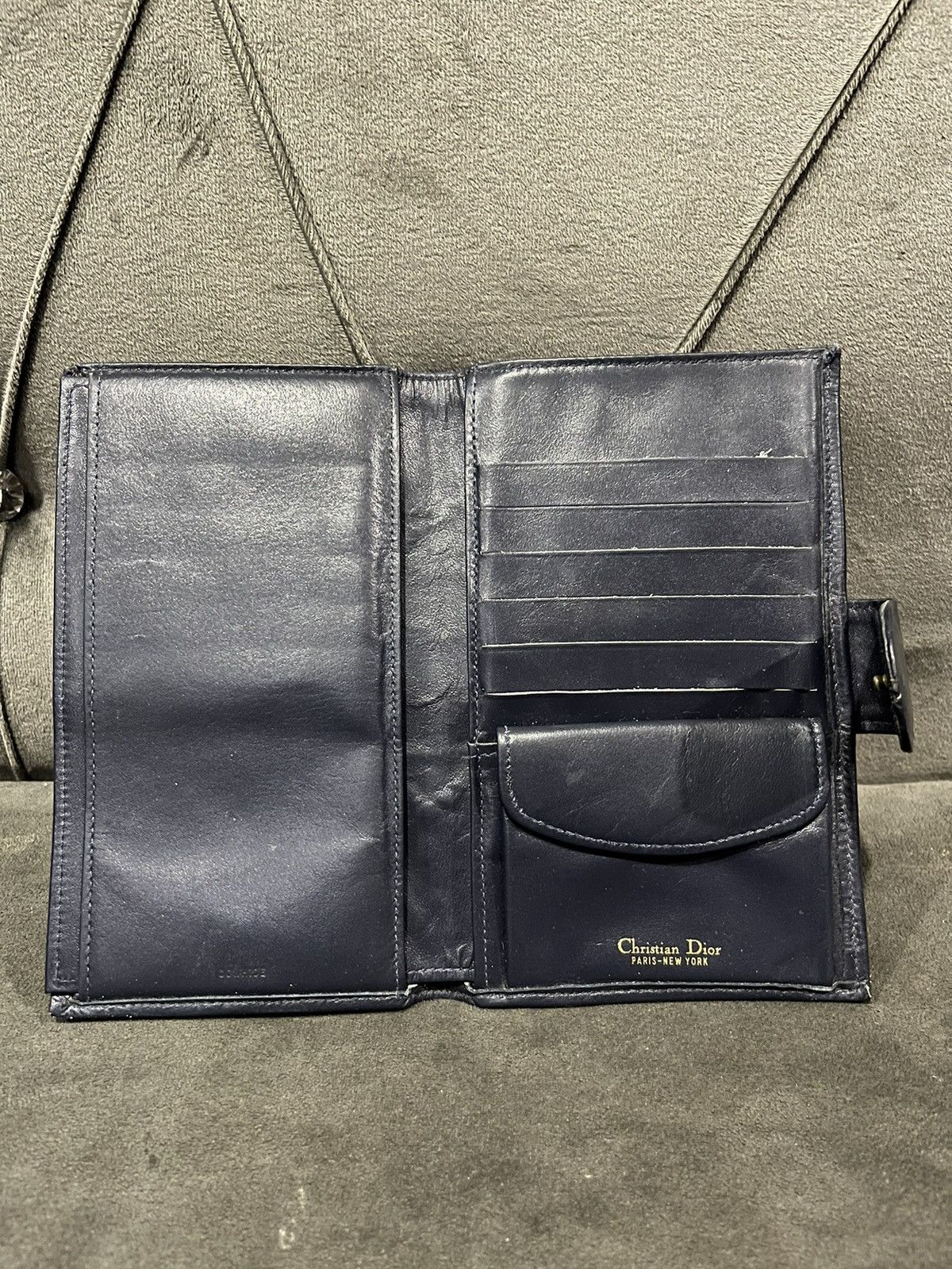 Christian Dior Monsieur Authentic Christian Dior Vintage Oblique Trotter Wallet Size ONE SIZE - 6 Thumbnail