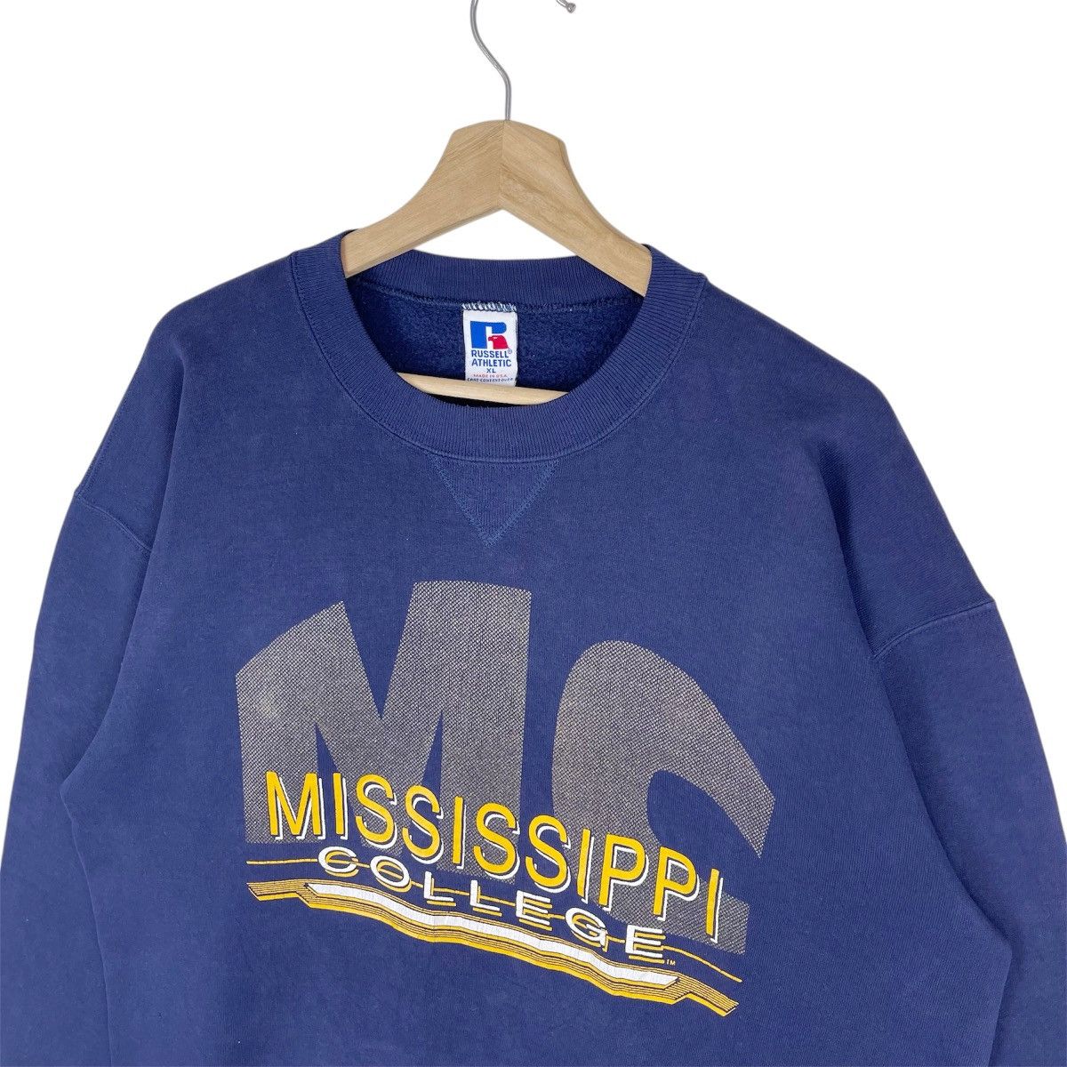 Vintage 90’s Mississippi College Sweatshirt Size US L / EU 52-54 / 3 - 4 Thumbnail