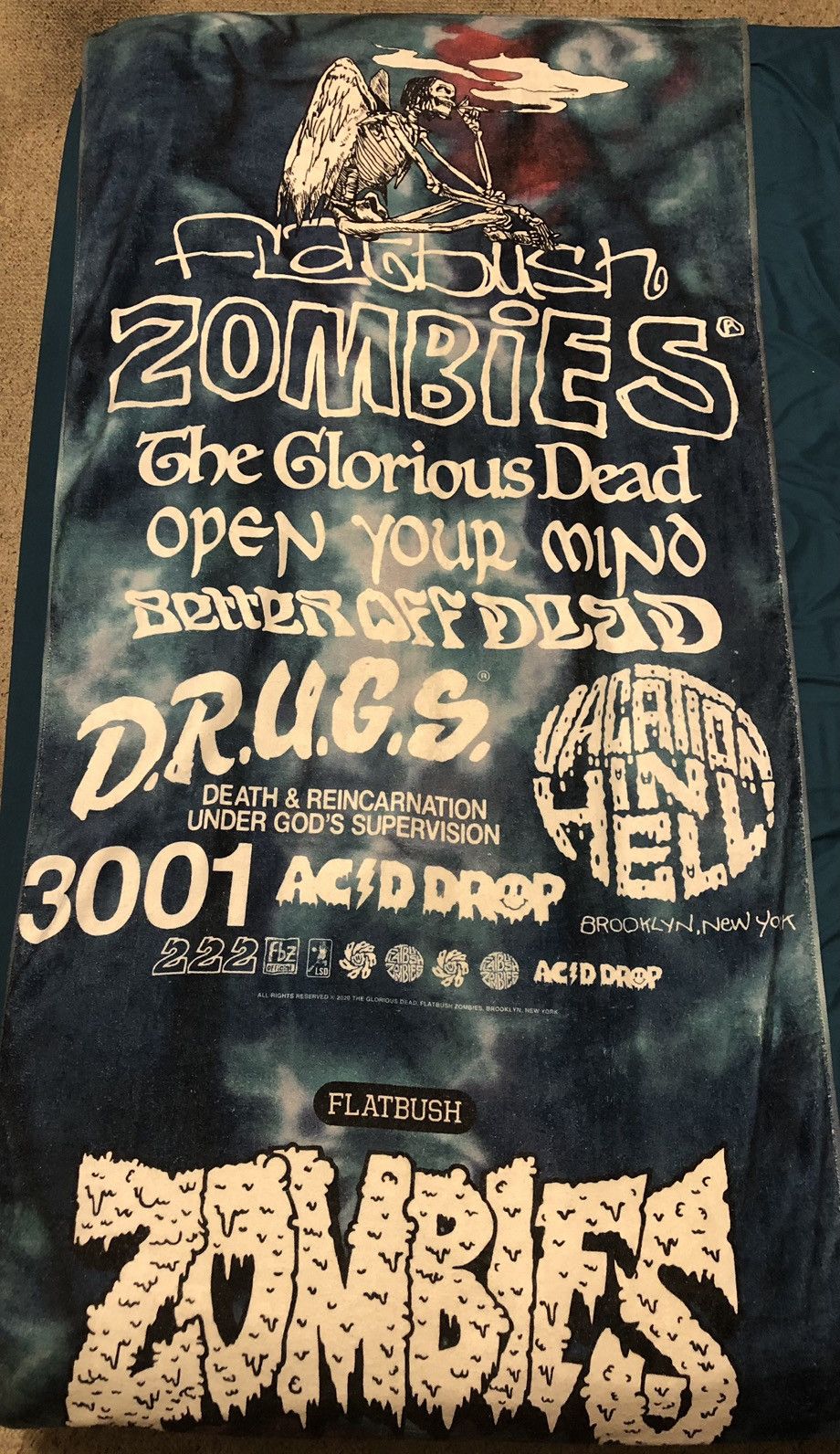 Flatbush Zombies Flatbush Zombies Towel Size ONE SIZE - 1 Thumbnail