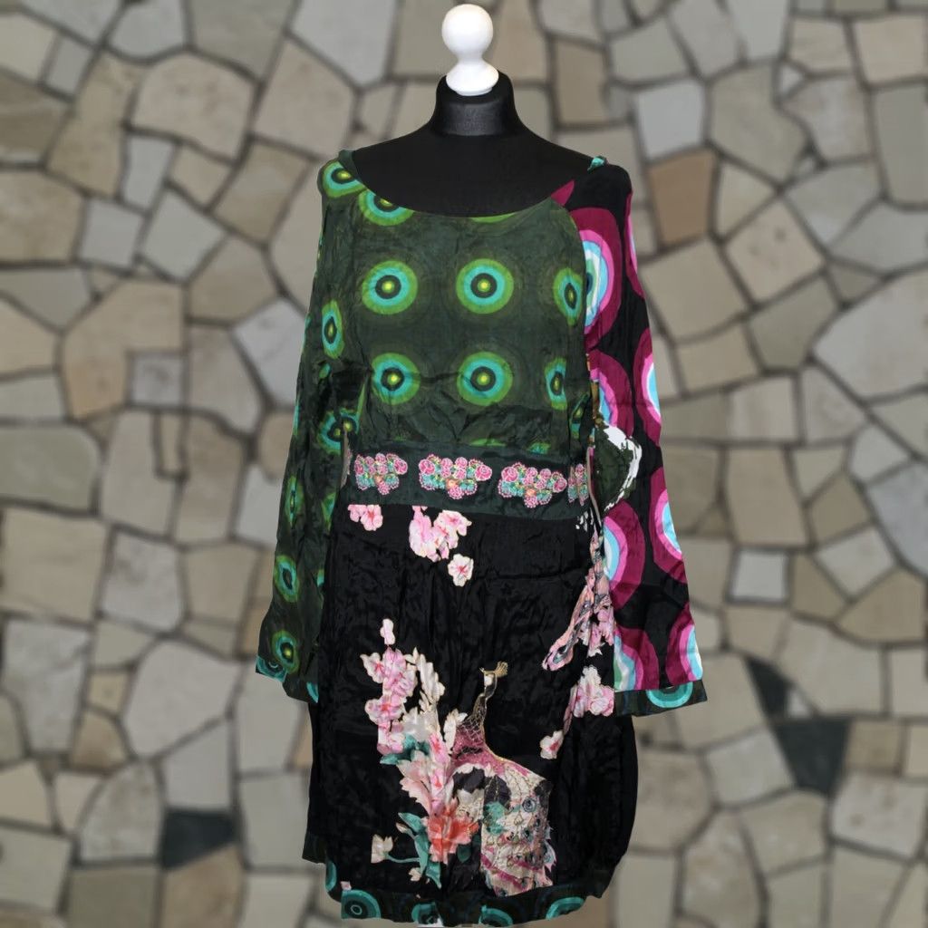 Desigual Desigual Dress Womens A-Line Knee Length Multicoloured Size 44 Women Size M / US 6-8 / IT 42-44 - 1 Thumbnail
