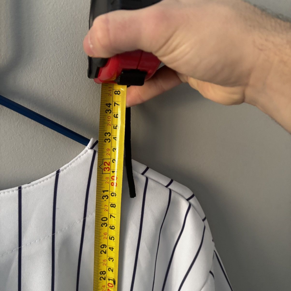Majestic Colorado Rockies MLB Pinstripe Full Button Jersey Size US L / EU 52-54 / 3 - 4 Thumbnail