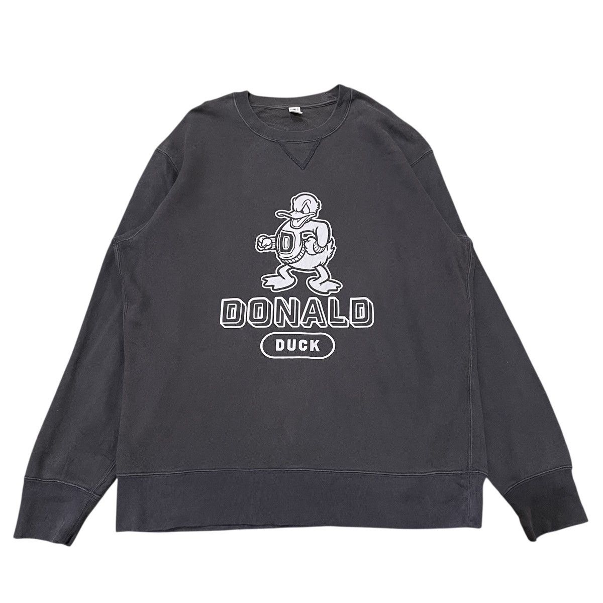 Disney Uniqlo Disney Donald Duck Black Charcoal Grey Size US XL / EU 56 / 4 - 1 Thumbnail