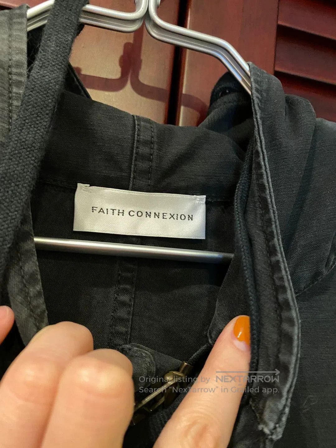 Faith Connexion Faith Connexion Graffiti Long Coat. Size US S / EU 44-46 / 1 - 3 Thumbnail