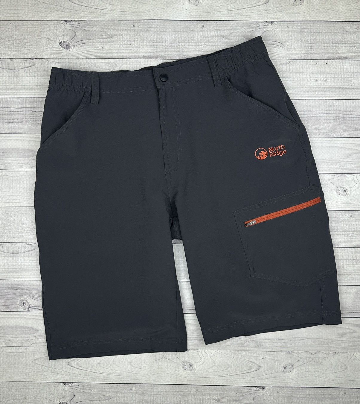 The North Face North Ridge Men's Tech Hiking Shorts - Charcoal Grey Size 34 Size US 34 / EU 50 - 1 Thumbnail