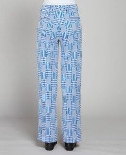 Marni o1w1db10225 Pant in Blue Size 28" / US 6 / IT 42 - 2 Thumbnail