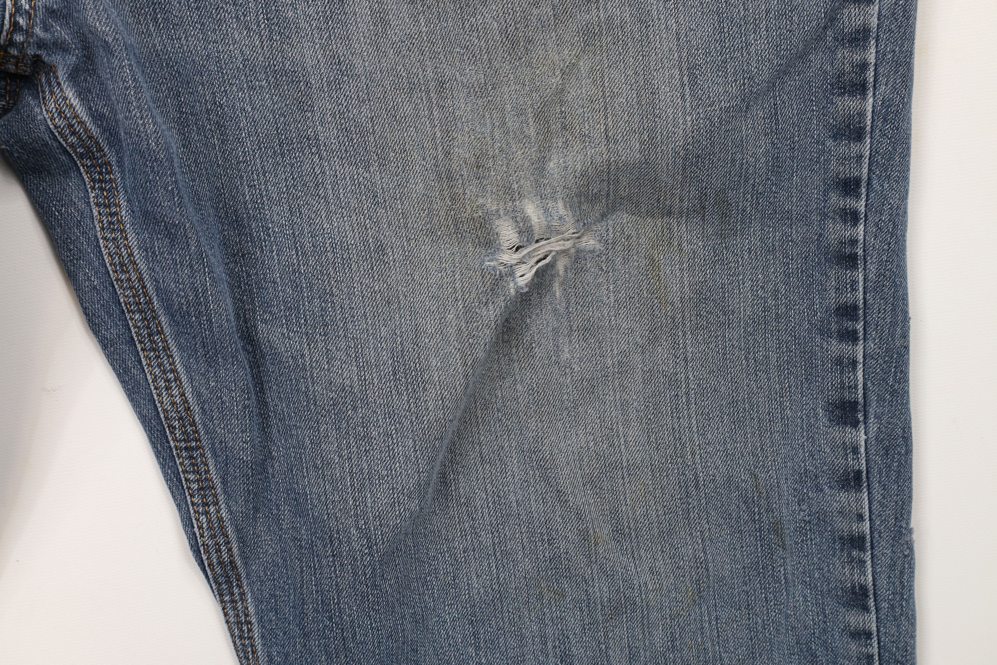 Carhartt × Vintage Vintage Carhartt Distressed Relaxed Fit Denim Jeans Blue Size US 40 / EU 56 - 8 Thumbnail