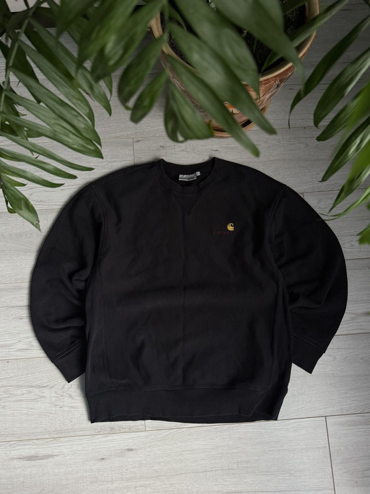 Carhartt Vintage Carhartt Sweatshirt Crewnevk logo Size US L / EU 52-54 / 3 - 1 Thumbnail