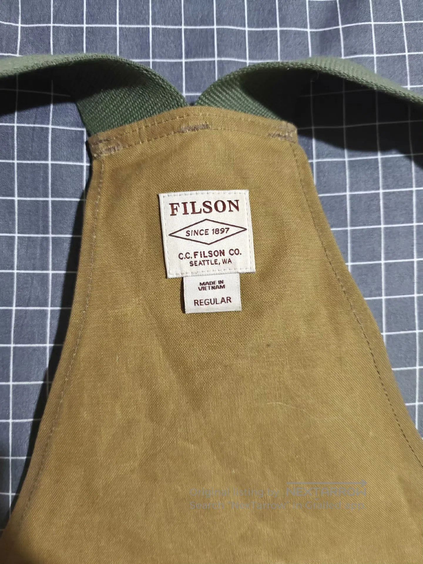 Filson Filson Oil Wax Fishing Vest. Size US L / EU 52-54 / 3 - 6 Thumbnail