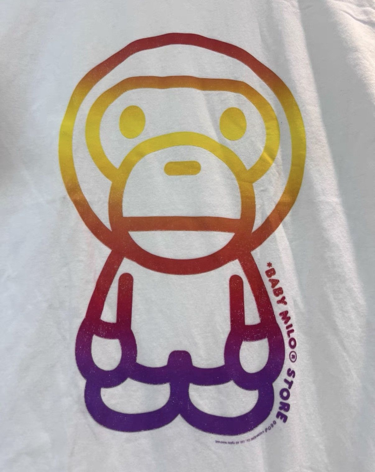 Bape BAPE white short-sleeve tee Size US M / EU 48-50 / 2 - 2 Thumbnail