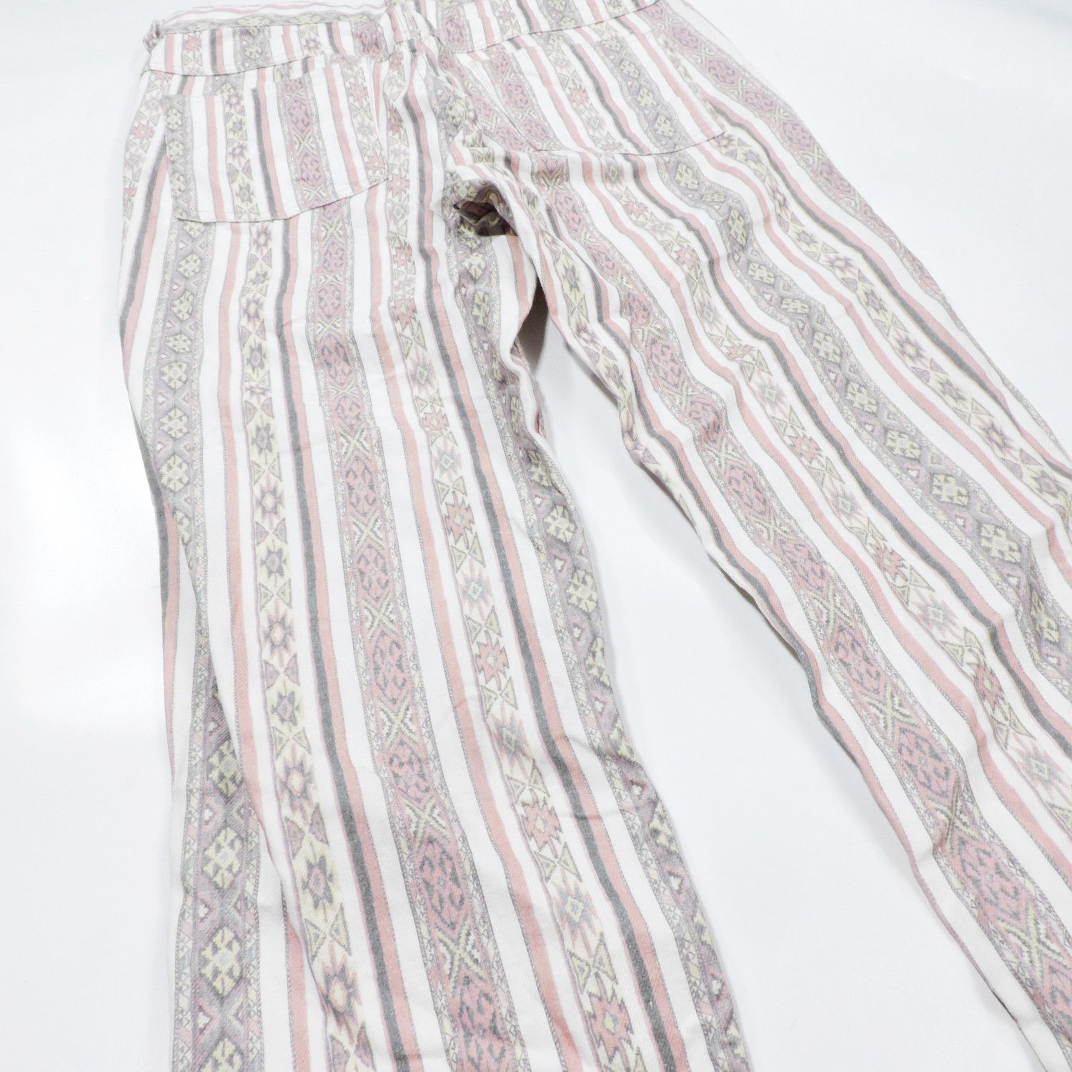 Isabel Marant ISABEL MARANT ÉTOILE ETHNIC BOHO STRIPED PATTERN LONG PANTS Size 27" / US 4 / IT 40 - 14 Thumbnail
