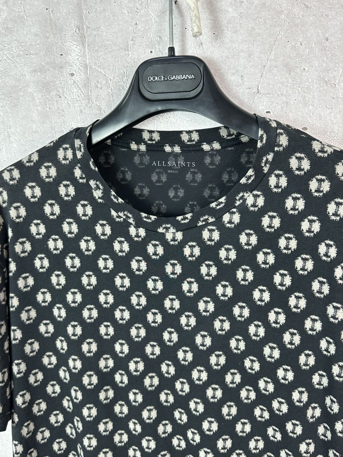 Allsaints Allsaints Razor Crew Printed Cotton Short Sleeve T-shirt Size US S / EU 44-46 / 1 - 4 Thumbnail