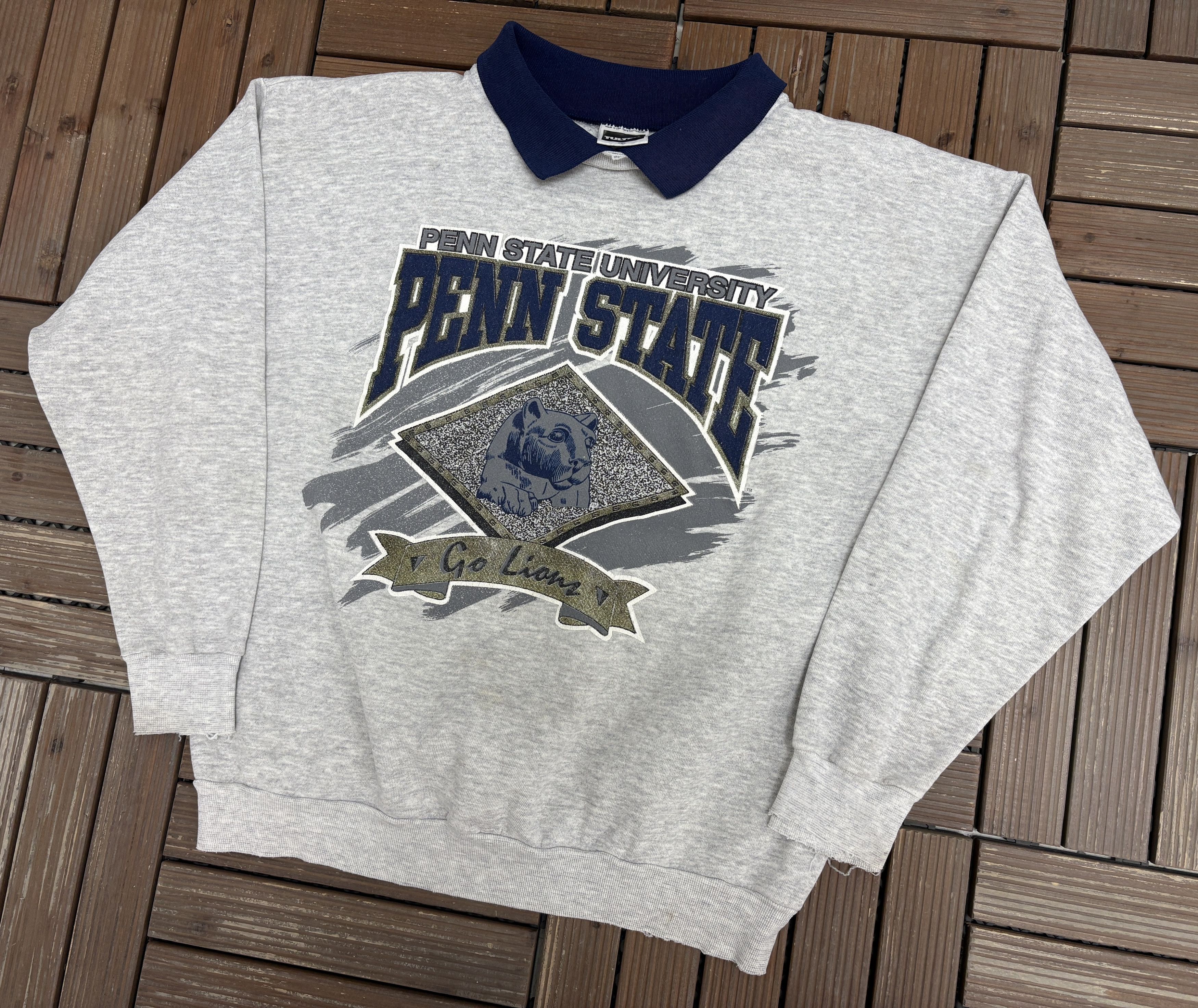 Vintage Penn State Nittany Lions Vintage Collared Sweater Size US XXL / EU 58 / 5 - 3 Thumbnail