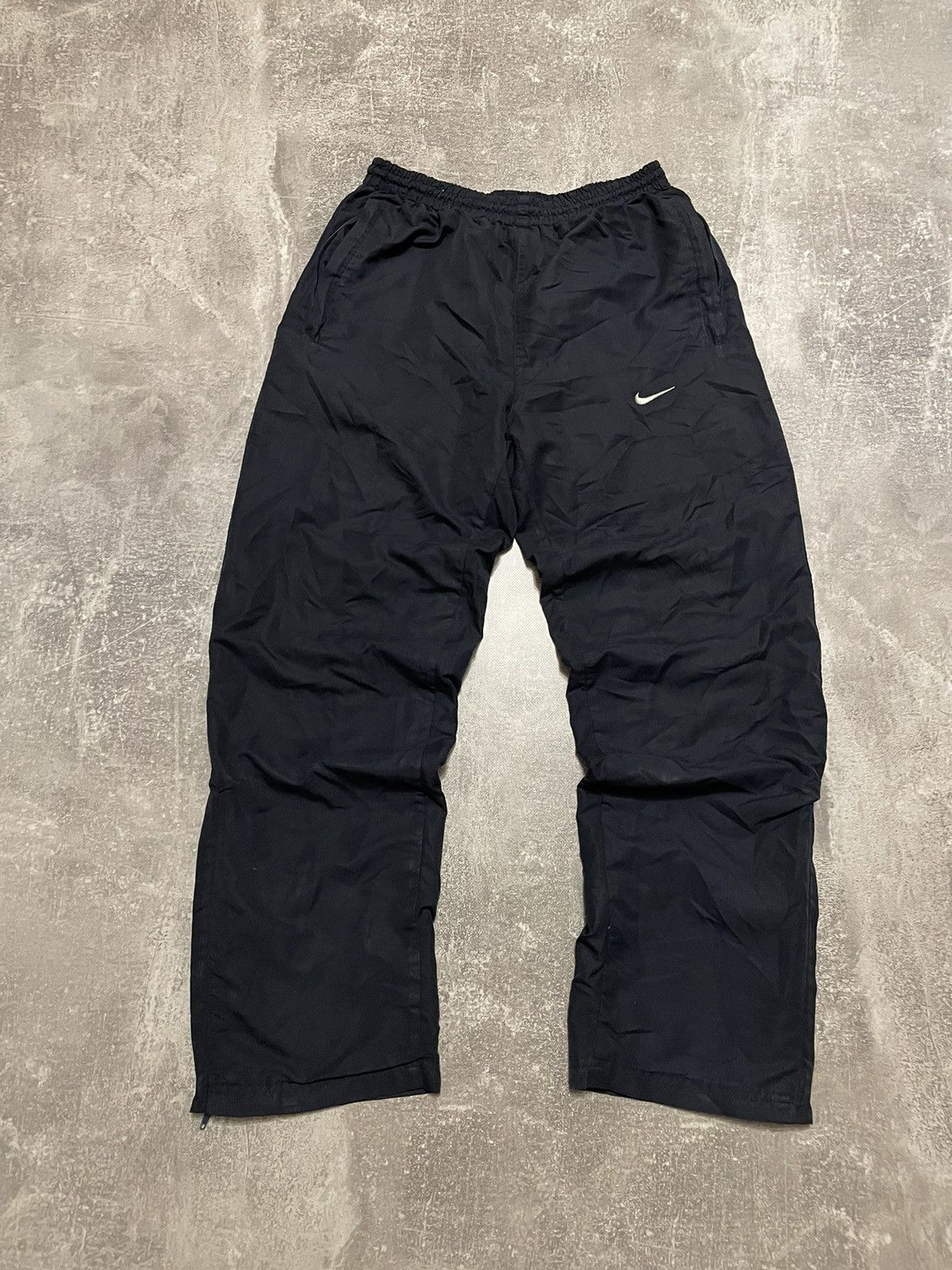 Nike × Vintage Vintage Nike Nylon Track Pants 90s Drill Size US 32 / EU 48 - 5 Thumbnail